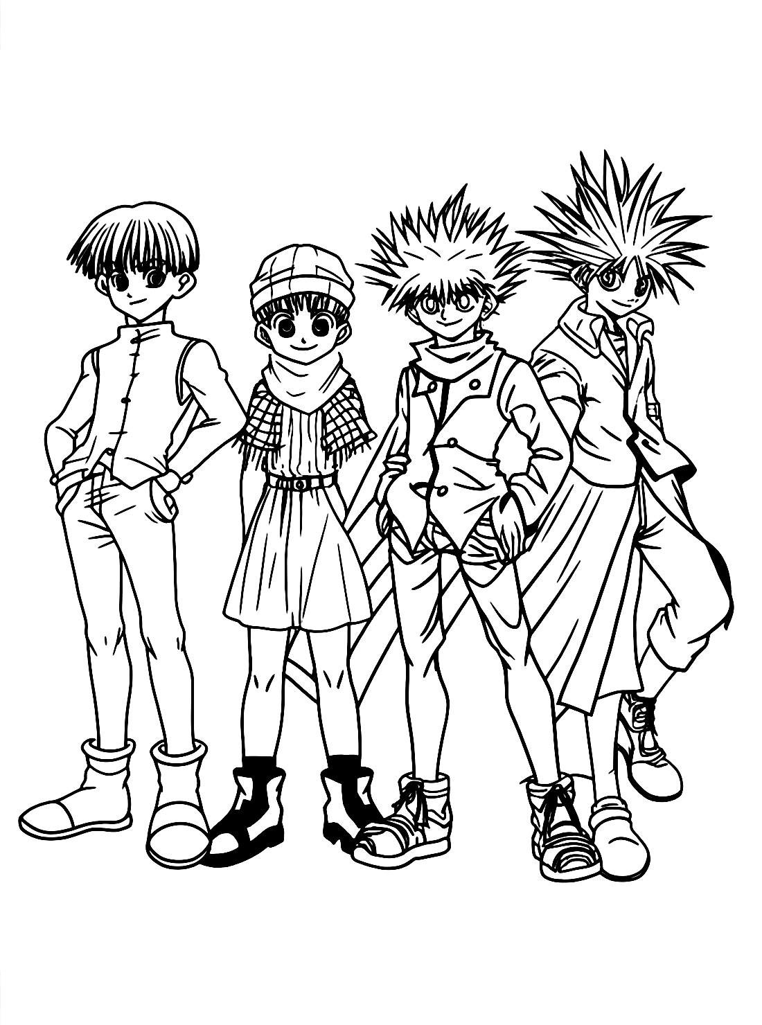 Hunter X Hunter Coloring Pages