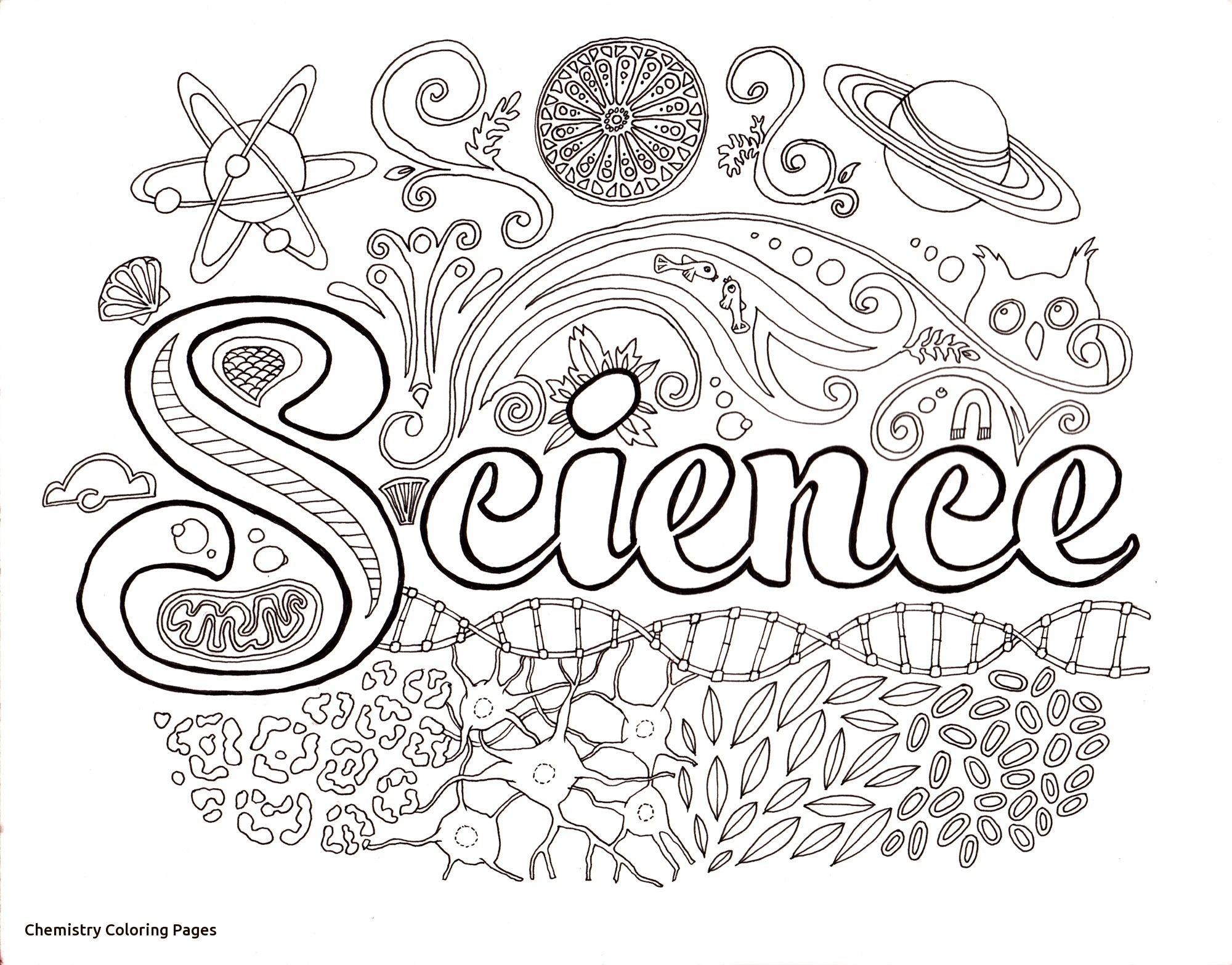 Chemistry Coloring Pages