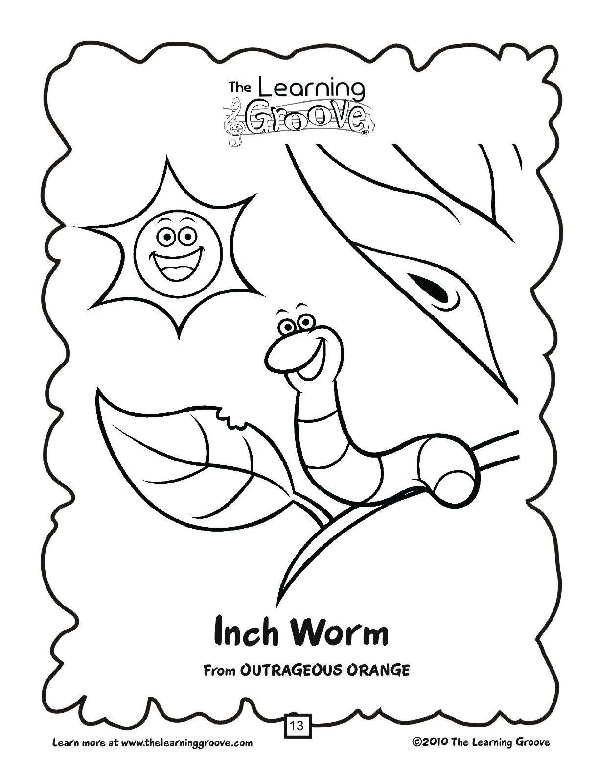 Inchworm Coloring Page At GetColorings Free Printable Colorings Pages To Print And Color