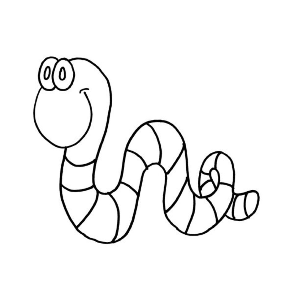 Inchworm Coloring Page N7 Free Image Download