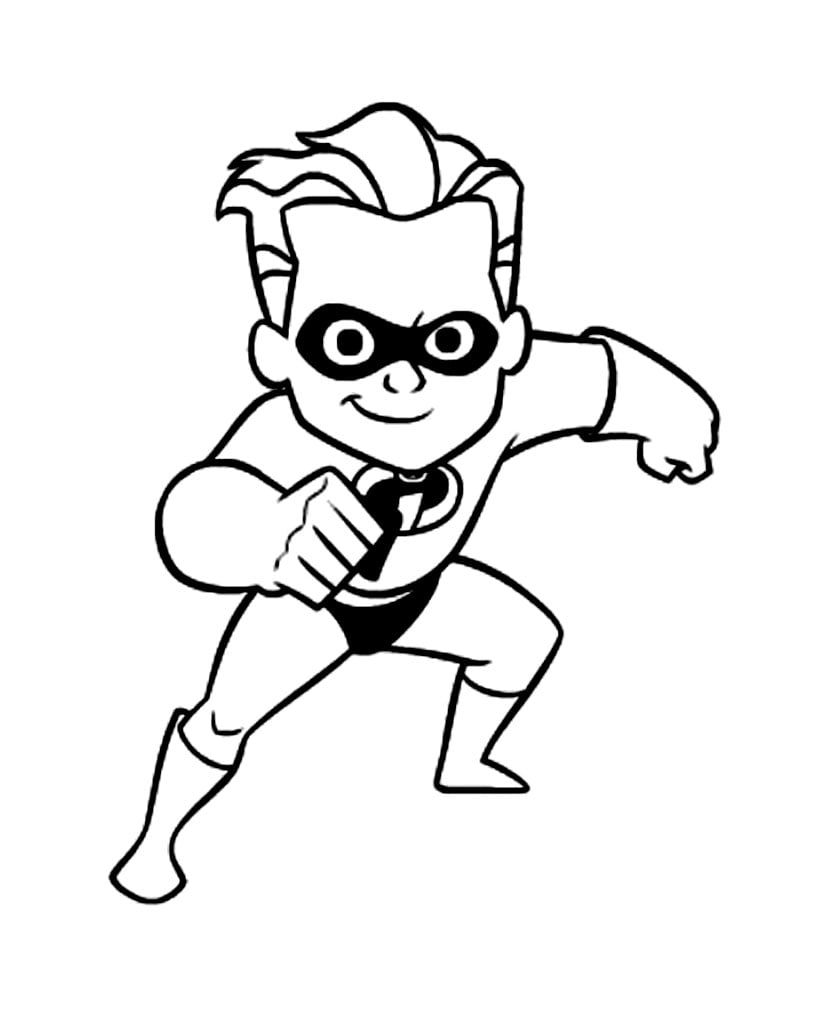 Incredibles 2 Printable Coloring
