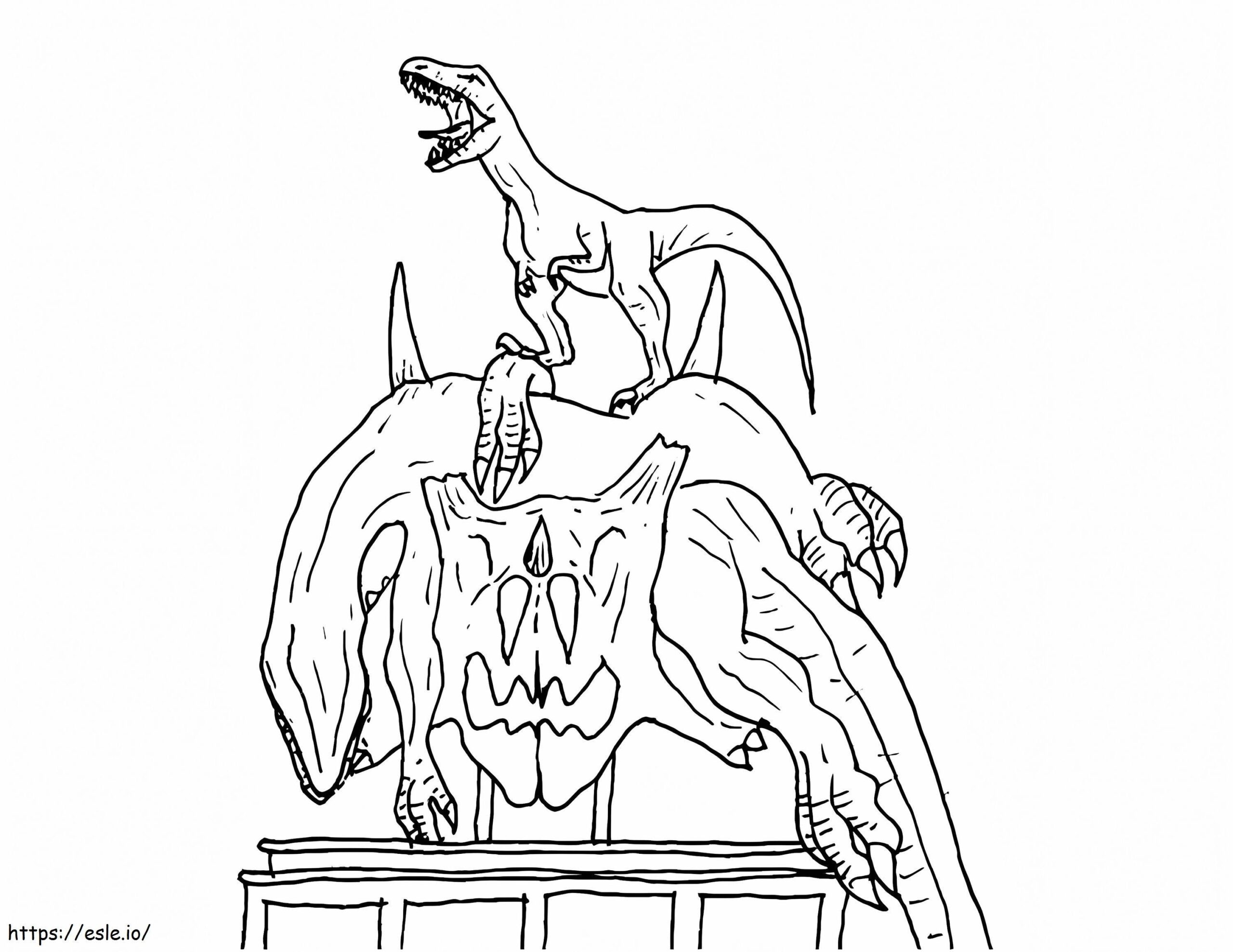 Indoraptor Coloring Page