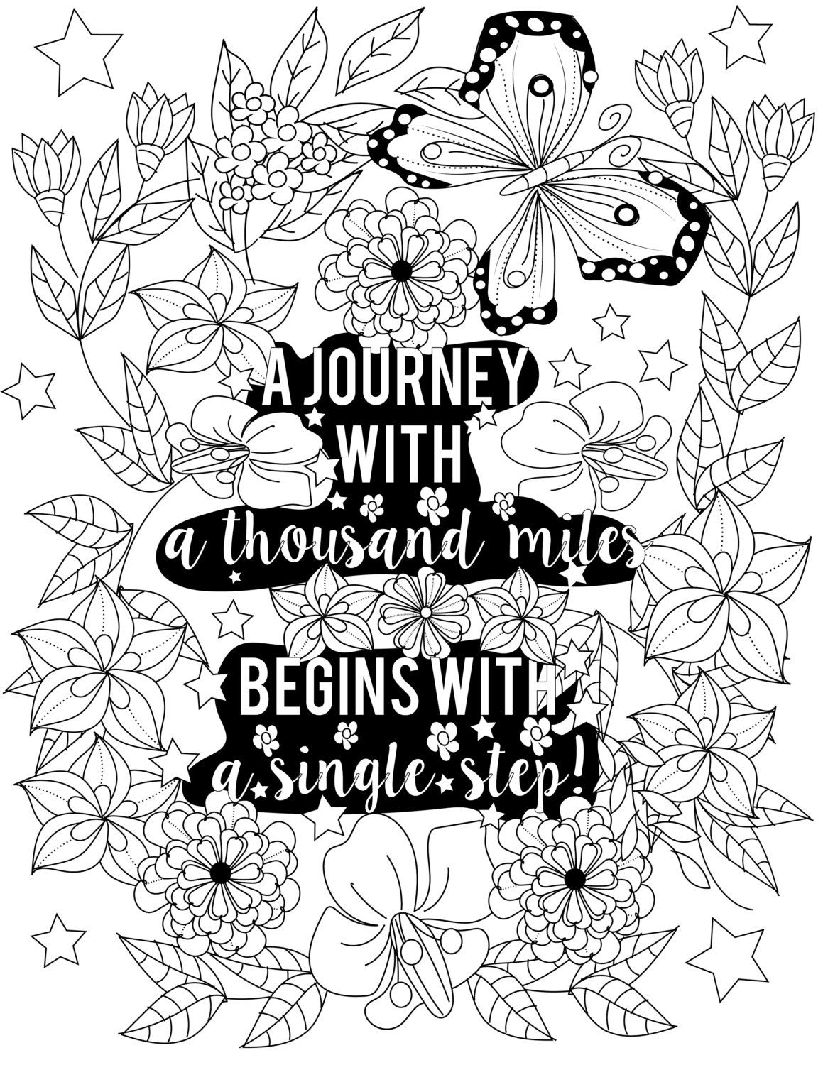 Inspirational Coloring Pages