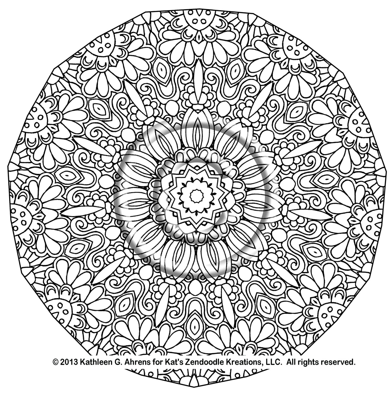 Intricate Mandala Coloring Pages At GetColorings Free Printable Colorings Pages To Print