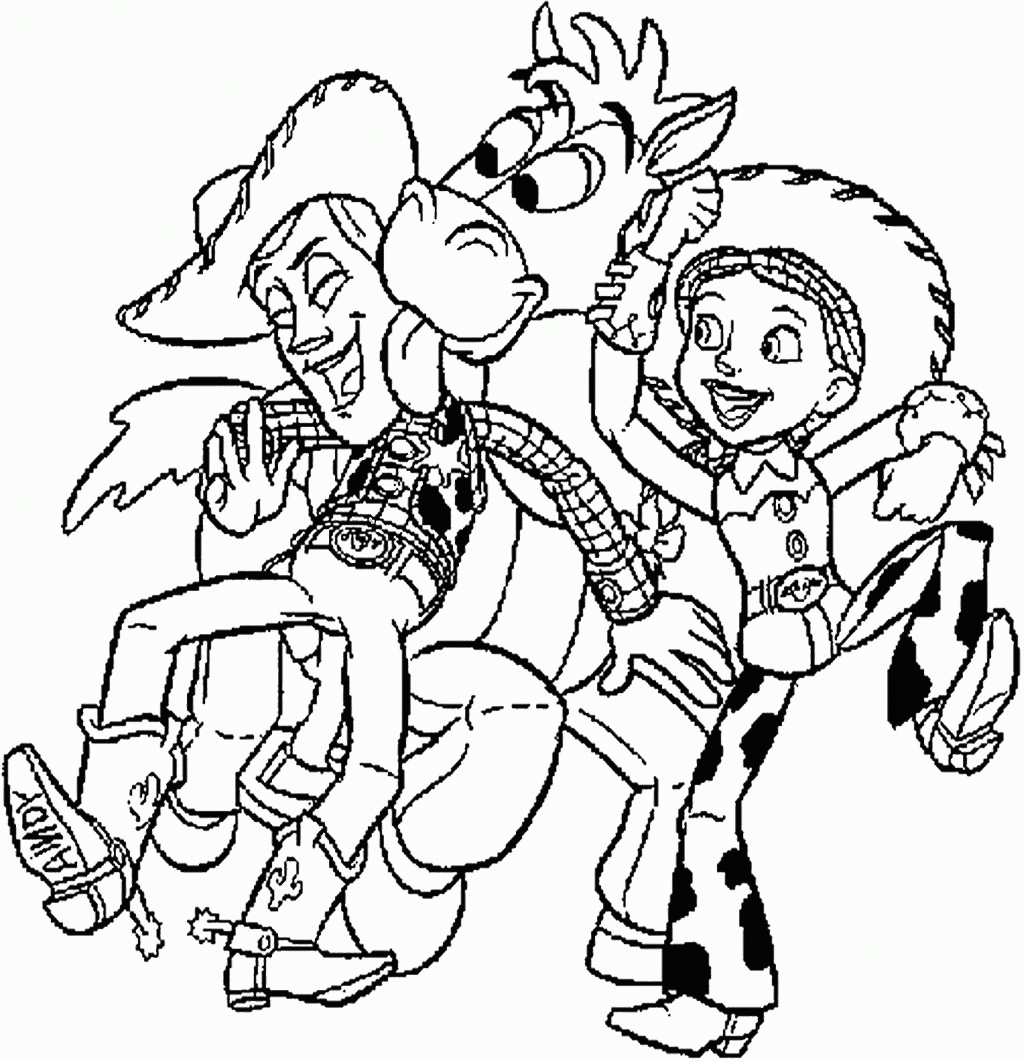 Jessie Toy Story Coloring Pages