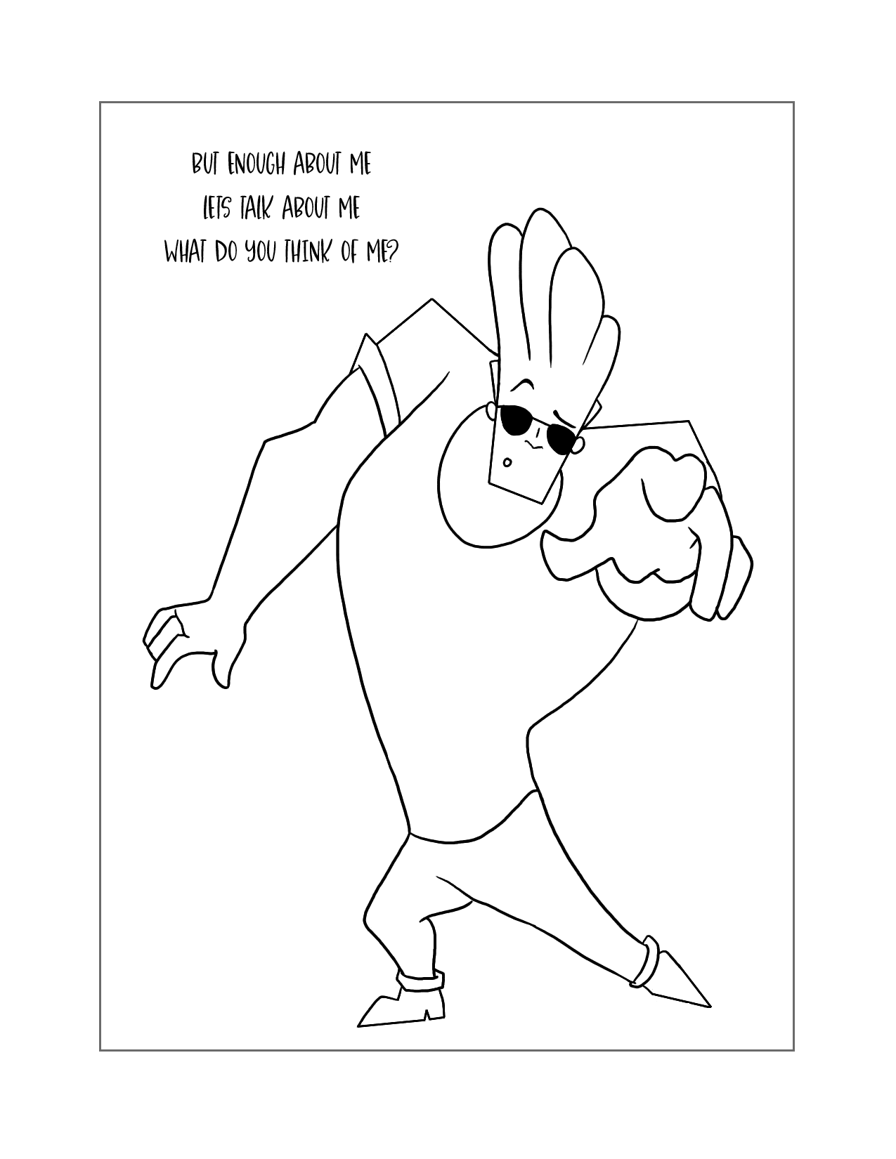 Johnny Bravo Coloring Pages Printable Coloring Pages