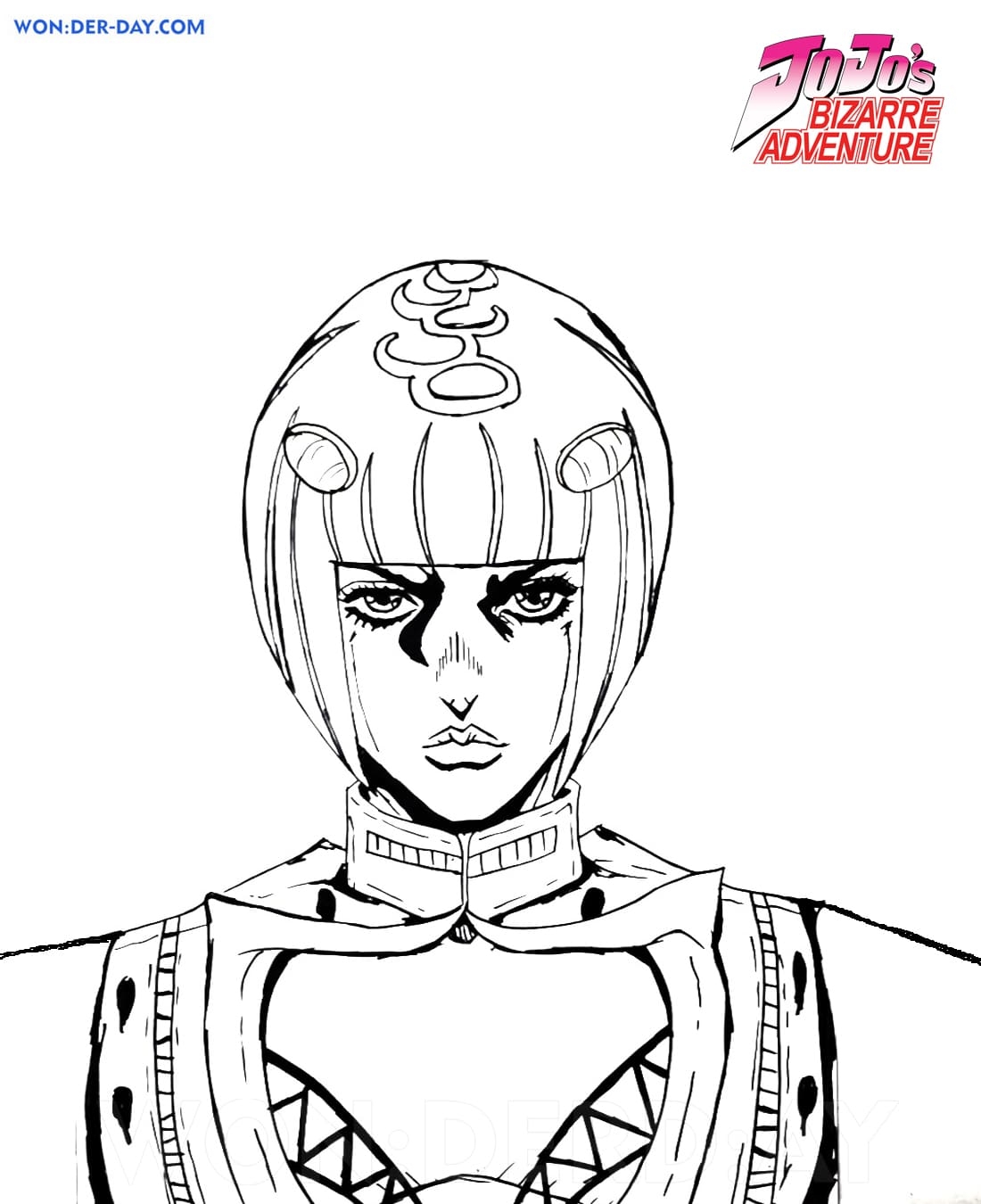 Jojo Coloring Pages