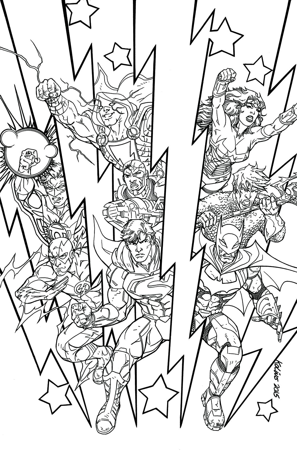 Free Printable Justice Coloring Pages