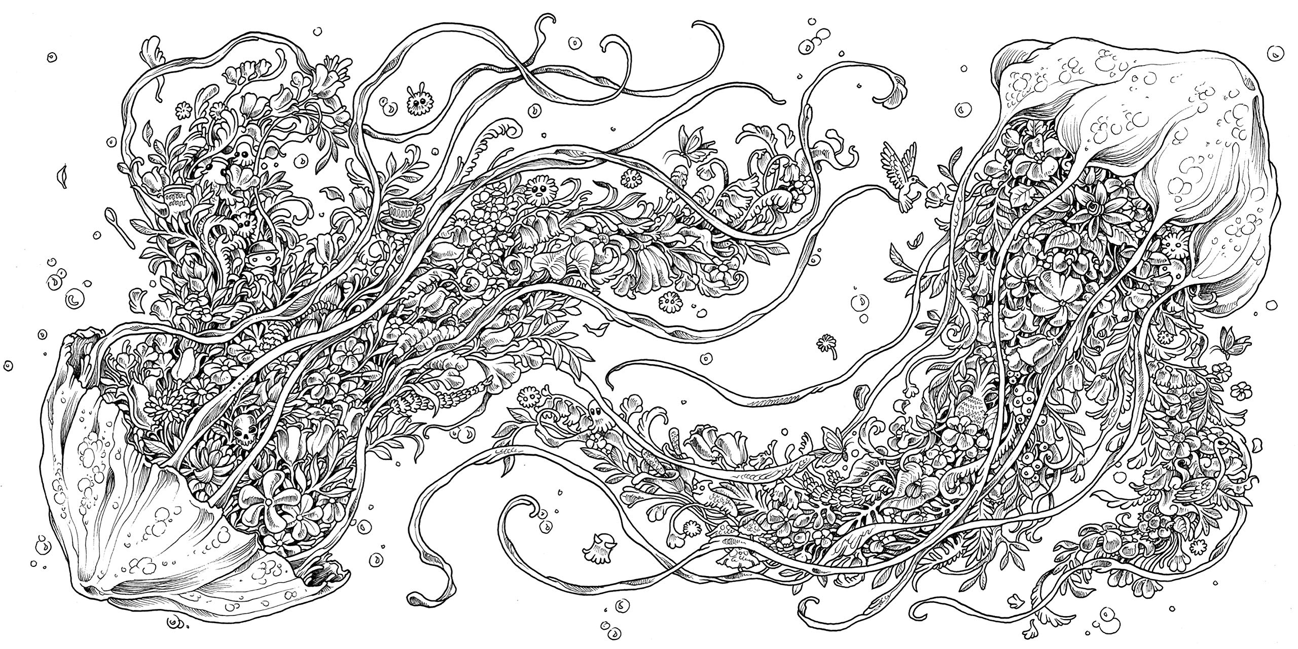 Kerby Rosanes Coloring Pages Finished