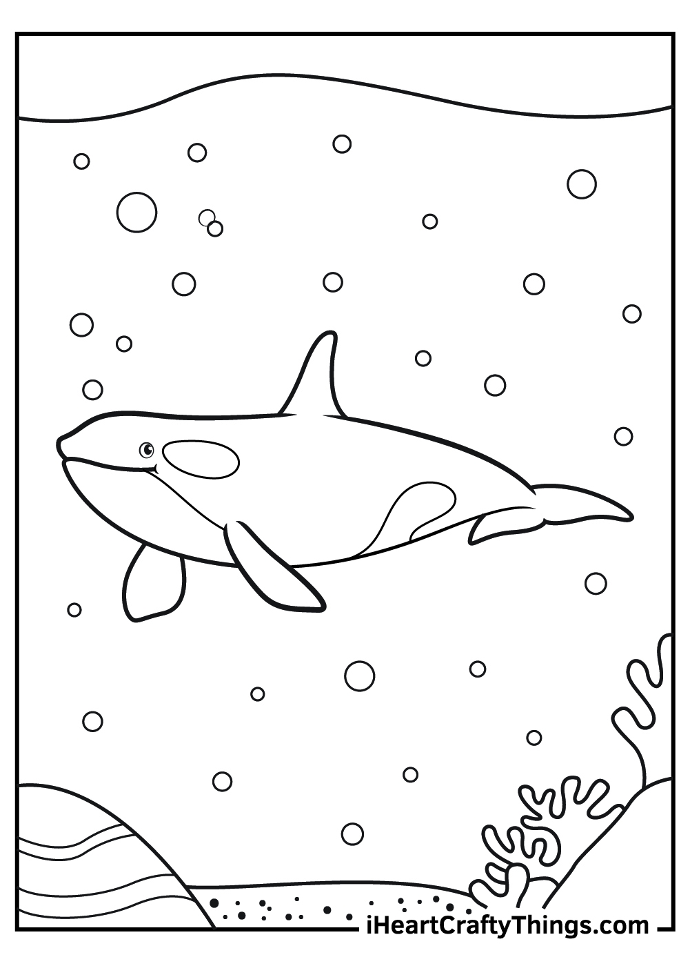 Killer Whale Coloring Pages Updated 2021