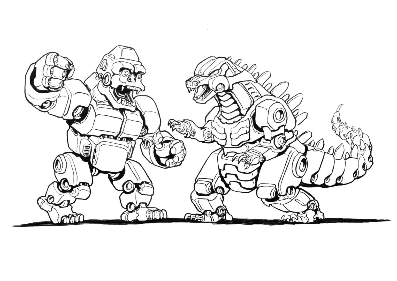 King Kong Coloring Pages Print And Color