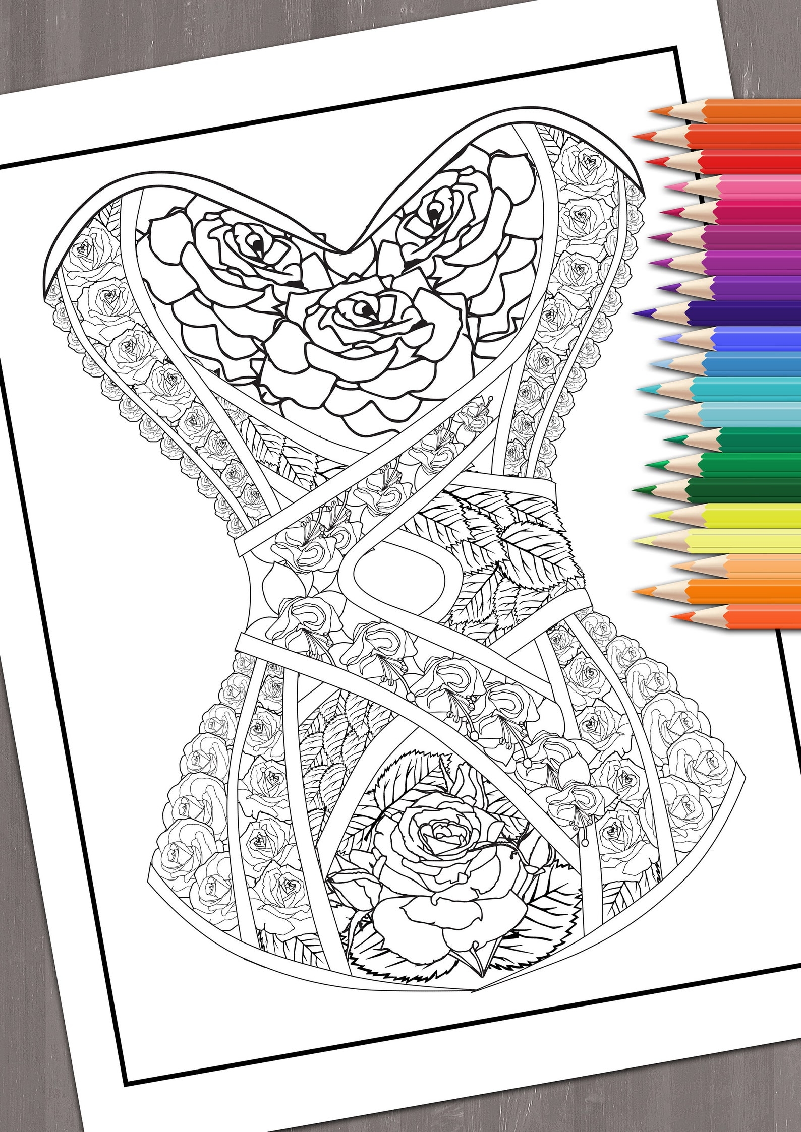 Kinky Coloring Pages Free Printable