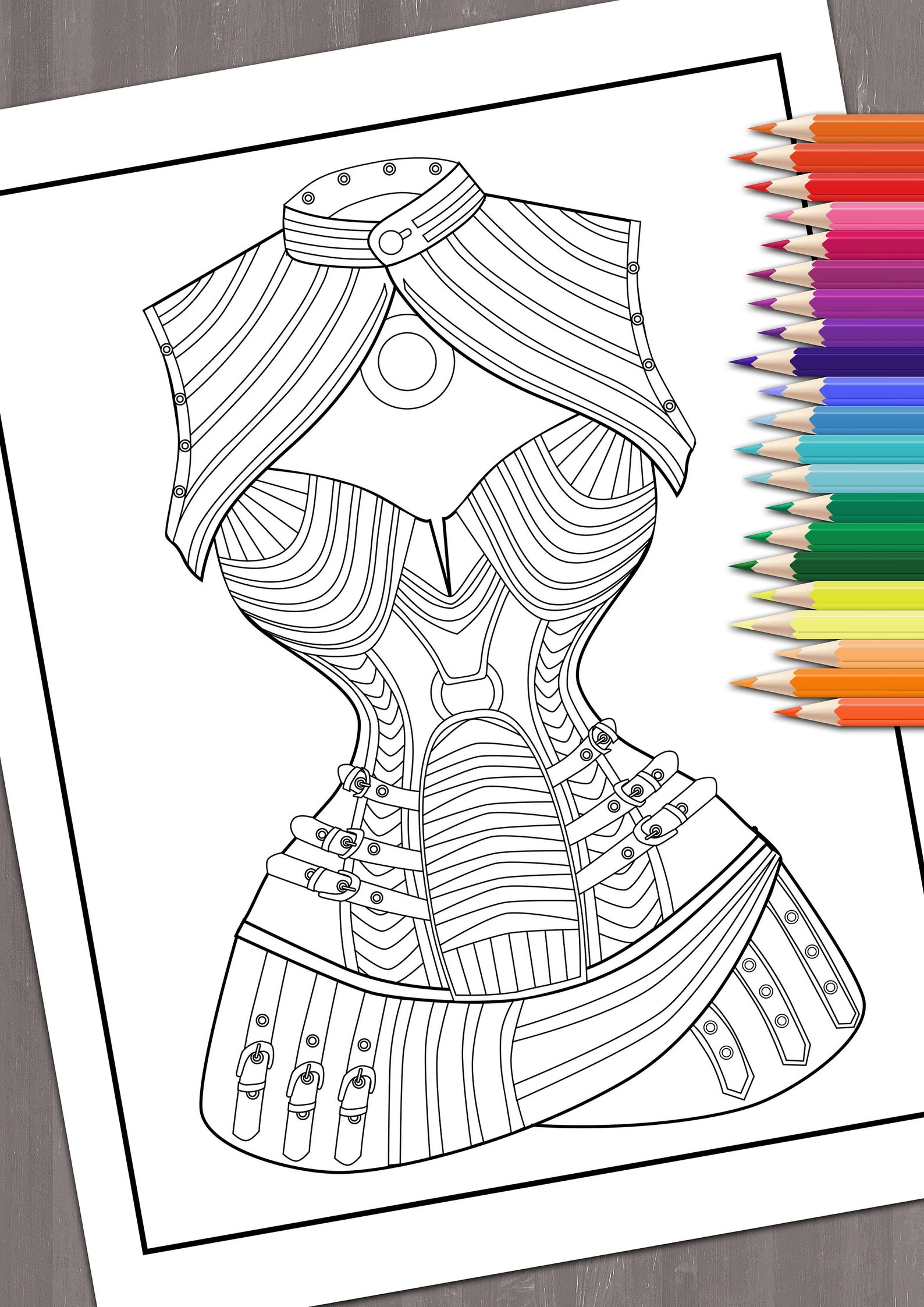 Kinky Coloring Pages Free Printable