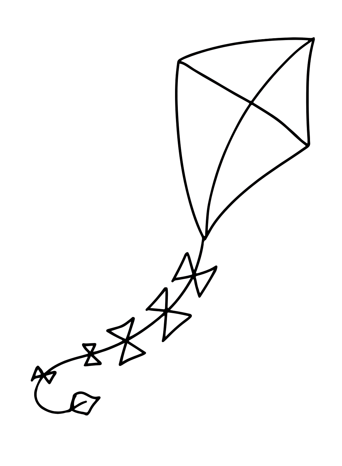 Kite Coloring Pages Printable For Free Download