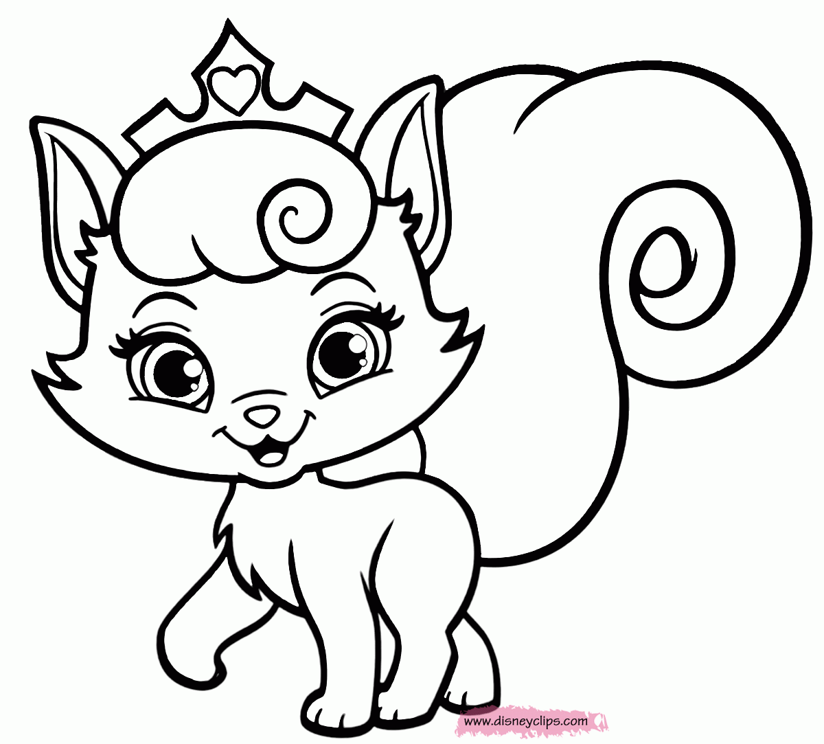 Puppy And Kitten Coloring Pages