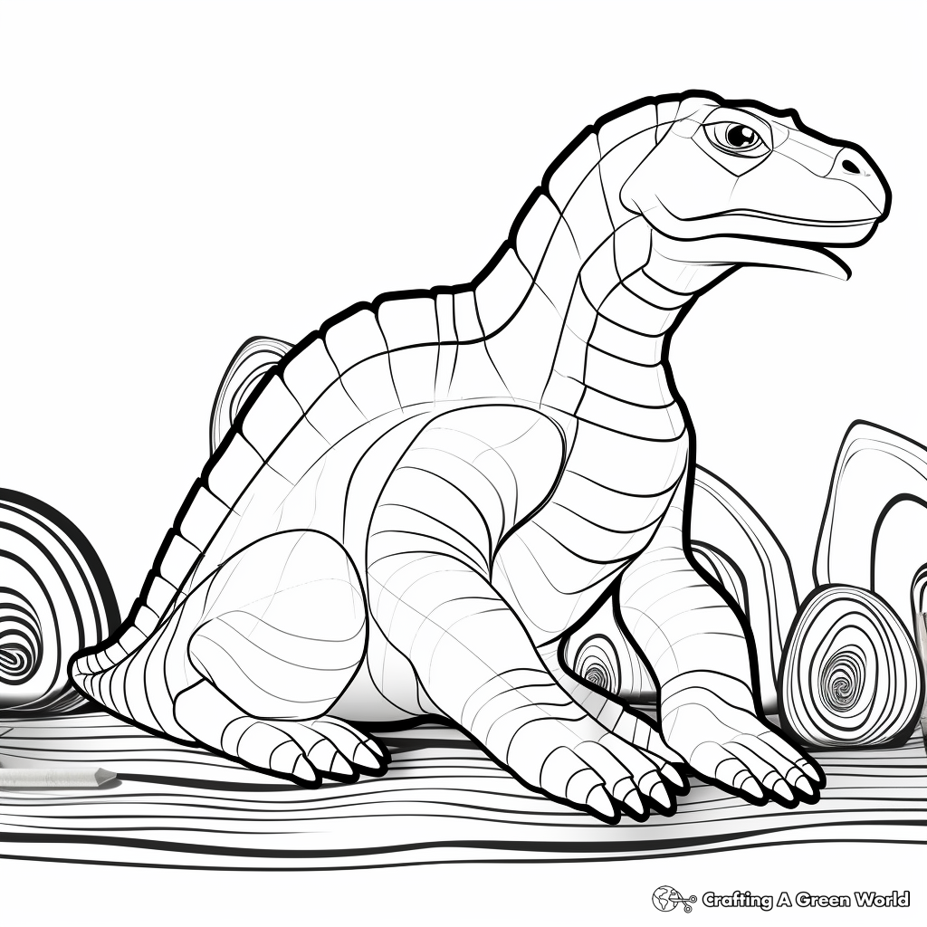 Komodo Dragon Coloring Pages