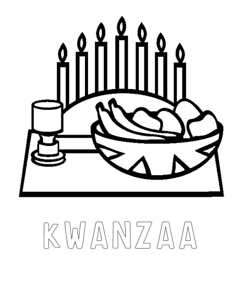 Kwanzaa Coloring Page 022511 Vector Clip Art Free Clipart Images Happy Kwanzaa Kwanzaa