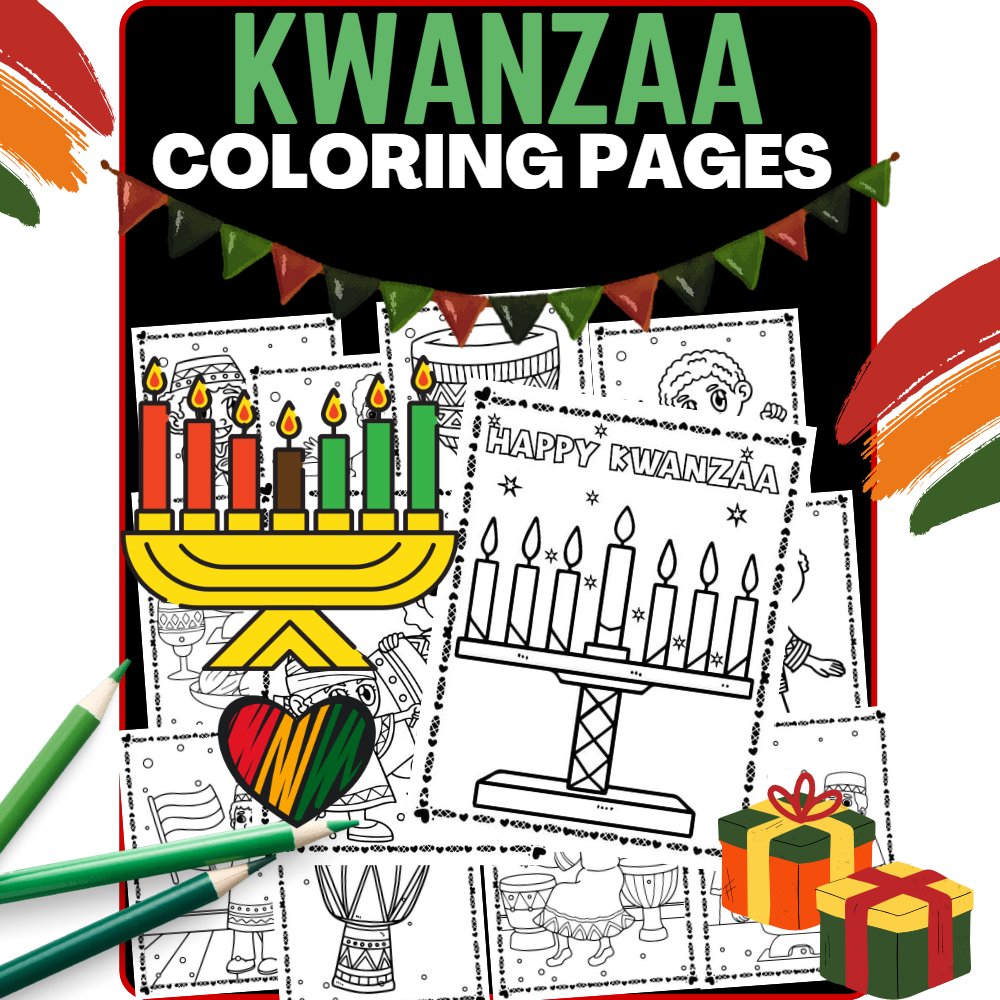 Kwanzaa Coloring Pages For Kids