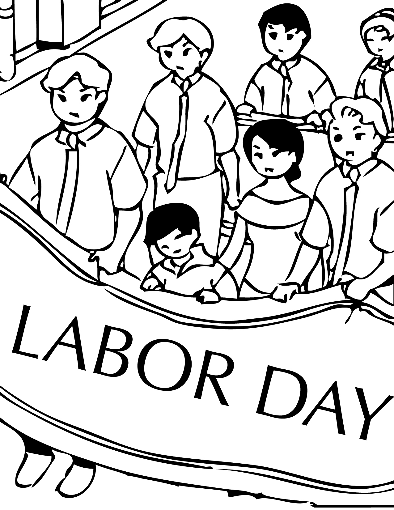 Labor Day Coloring Pages Best Coloring Pages For Kids