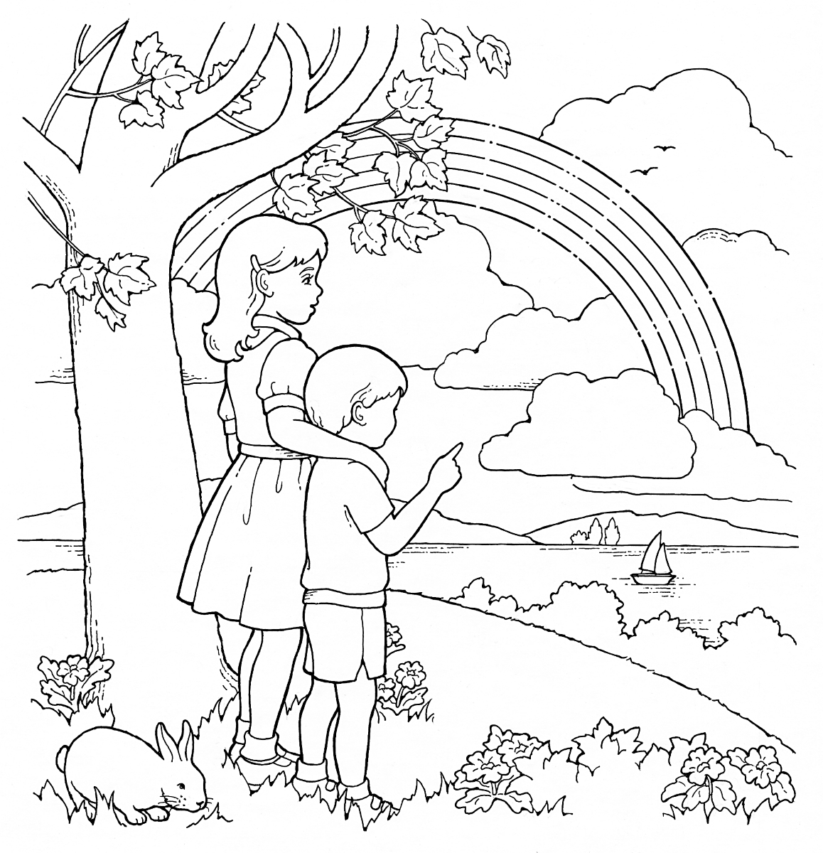 Lds Coloring Pages Downloadable Educative Printable
