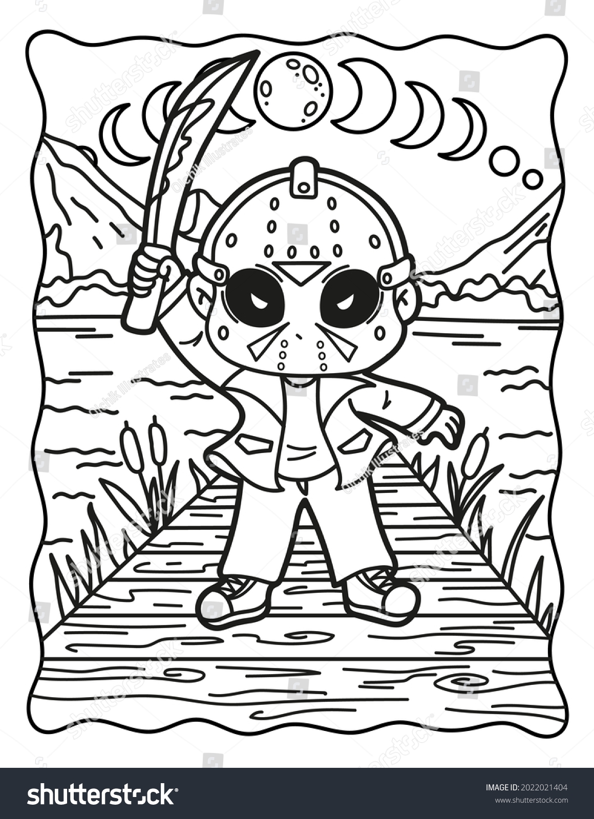 Leatherface Coloring Pages