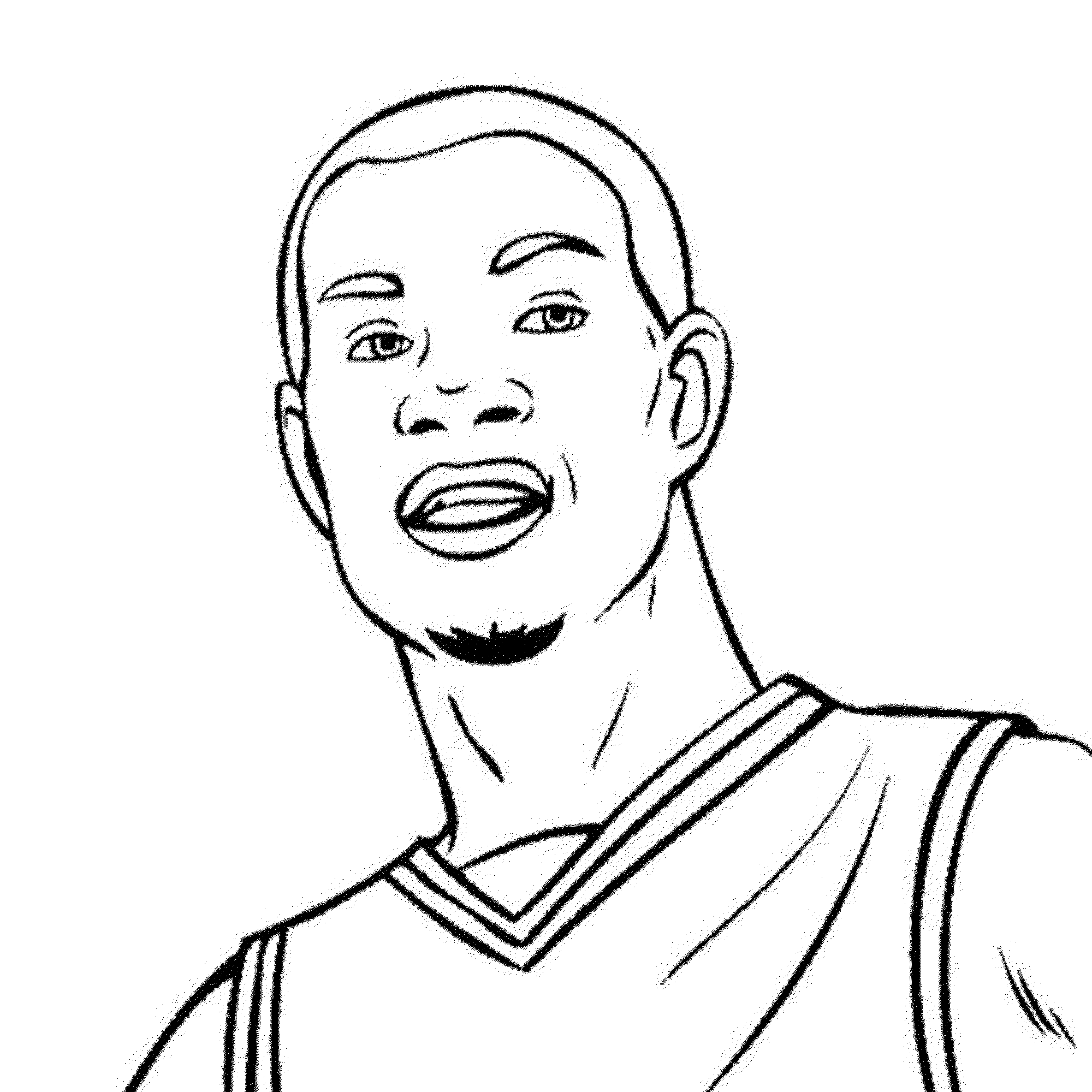 Lebron James Coloring Pages Free Coloring Pages