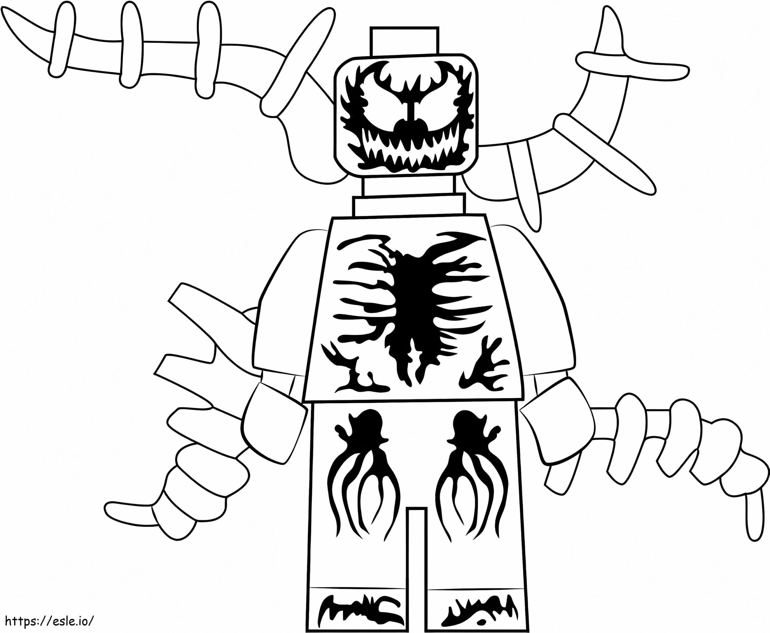 Lego Carnage Coloring Page