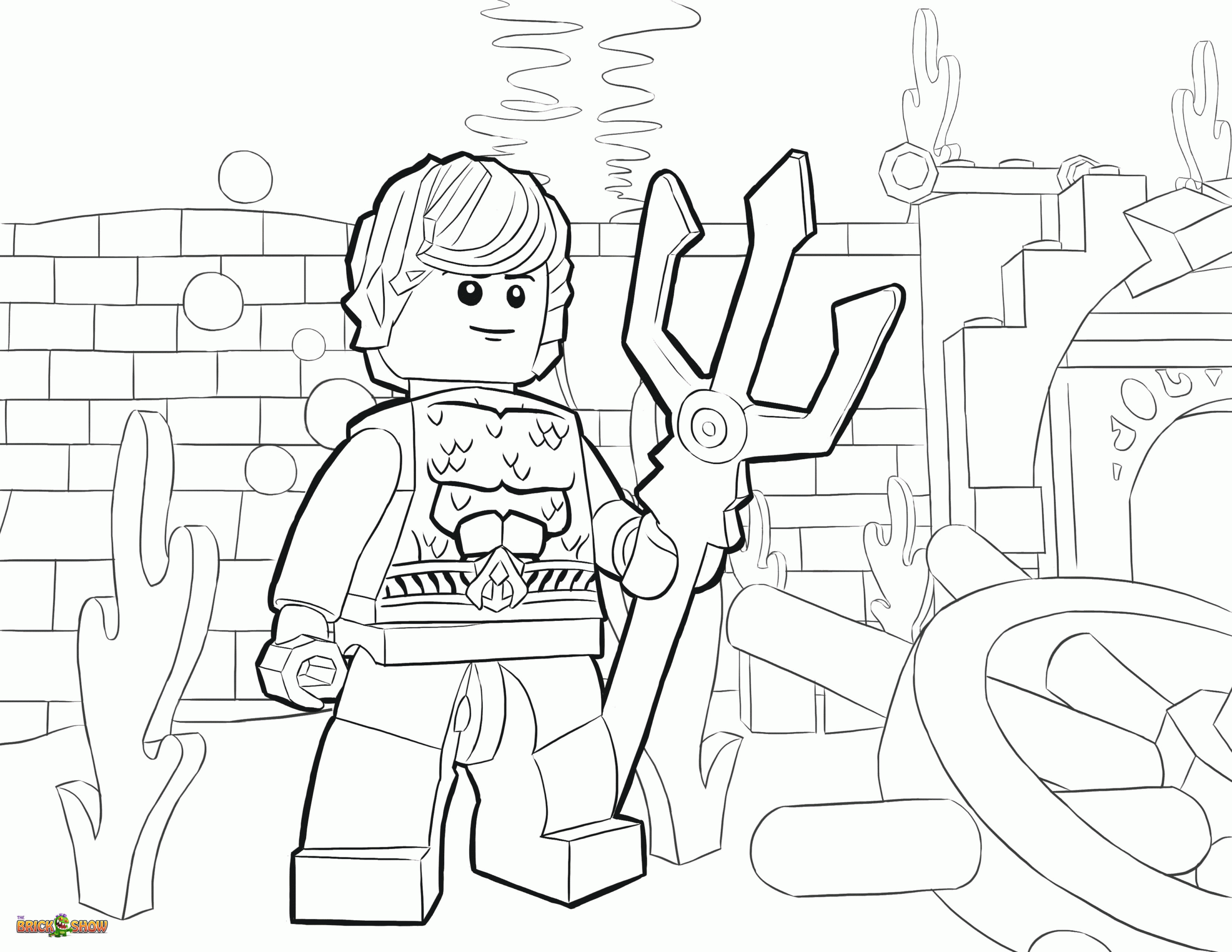Lego Justice League Coloring Pages Coloring Home