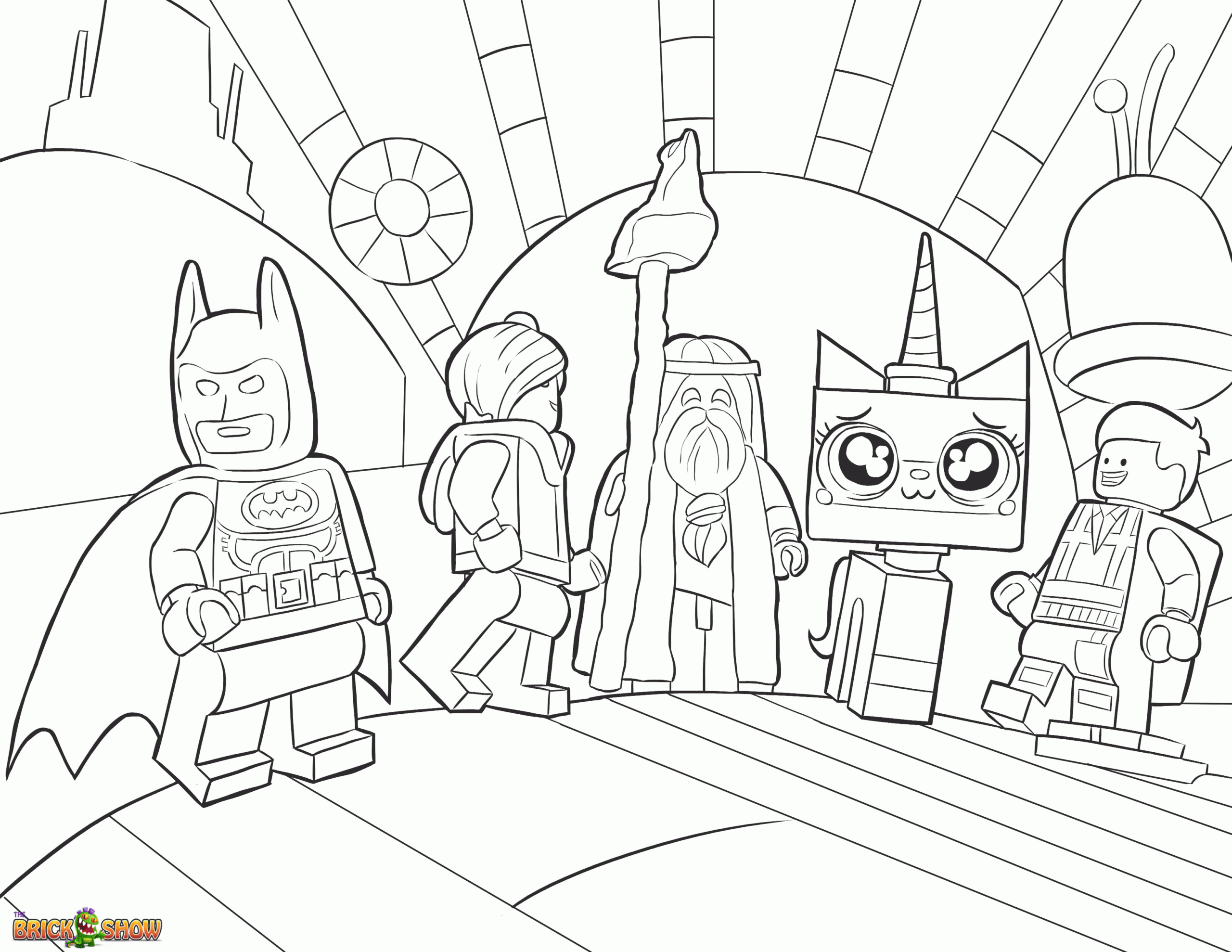 Lego Movie Coloring Pages Coloring Home