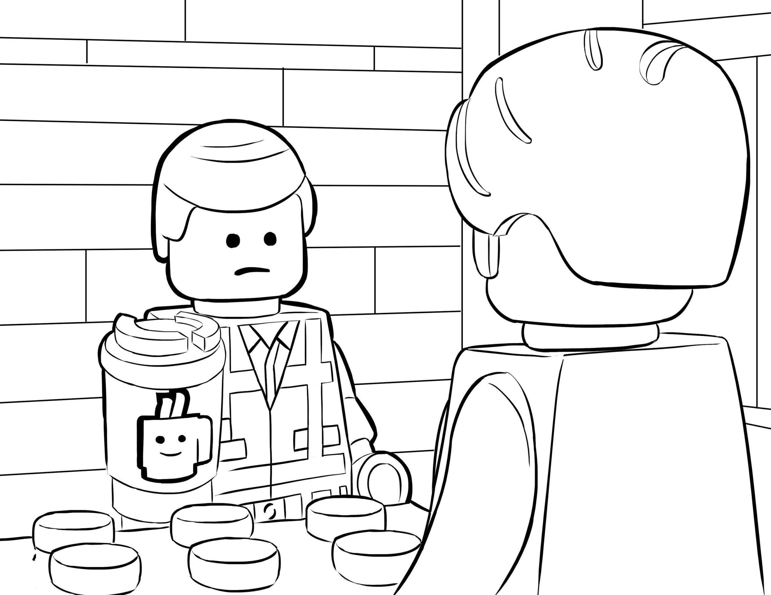 Lego Movie Coloring Pages