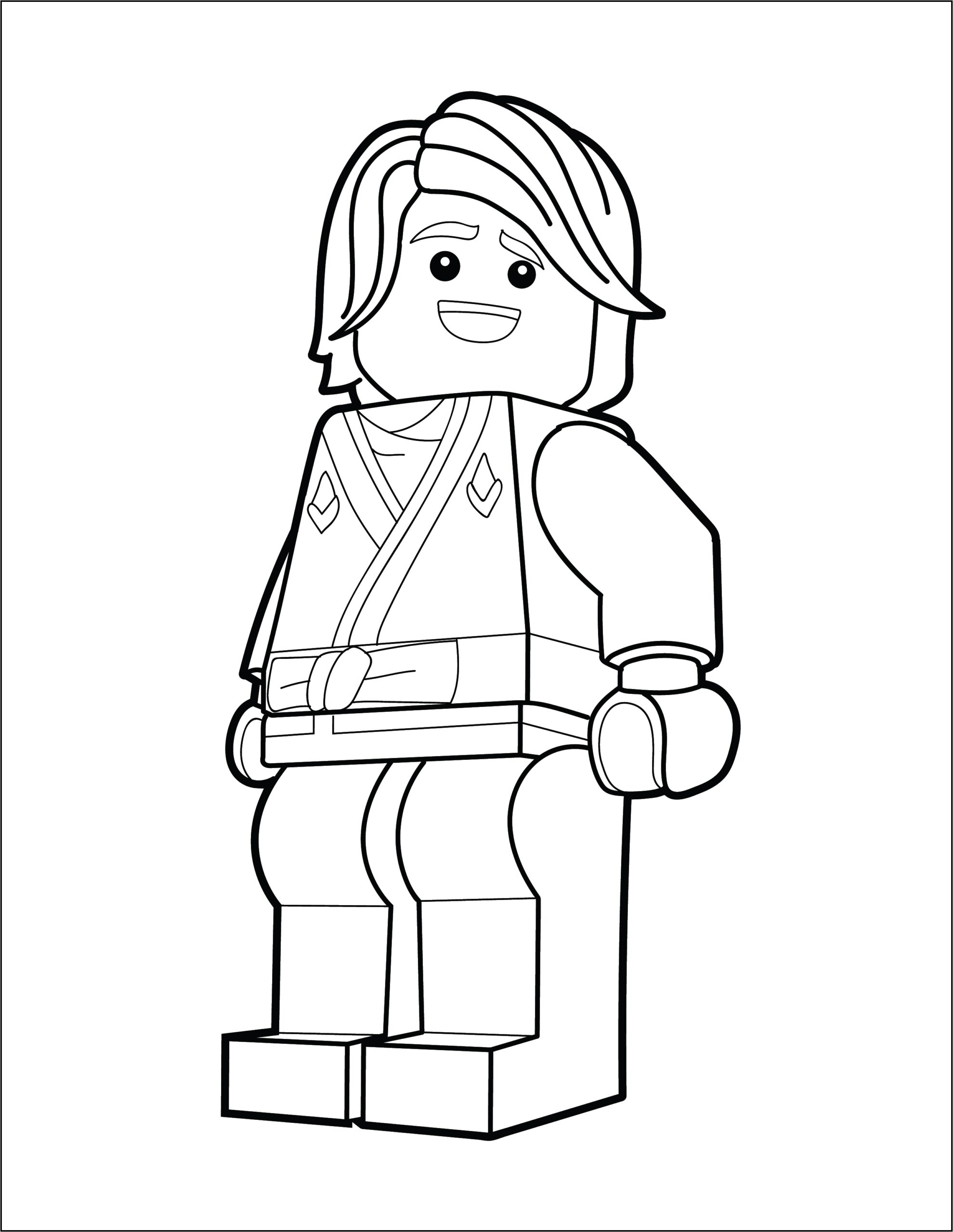 Ninjago Coloring Pages Lloyd