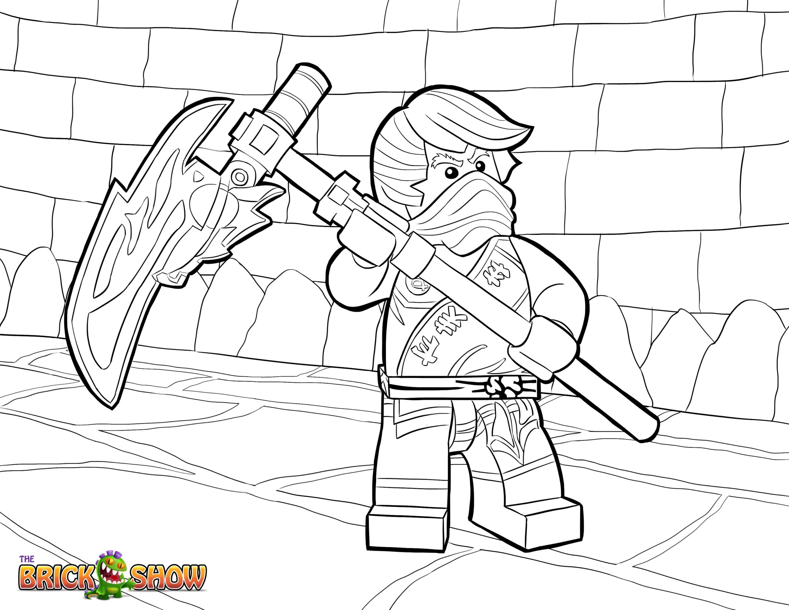 Lego Ninjago Coloring Pages Lloyd At GetColorings Free Printable Colorings Pages To Print