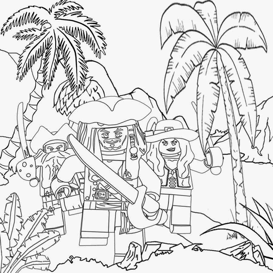 Lego Pirates Coloring Pages Download And Print For Free