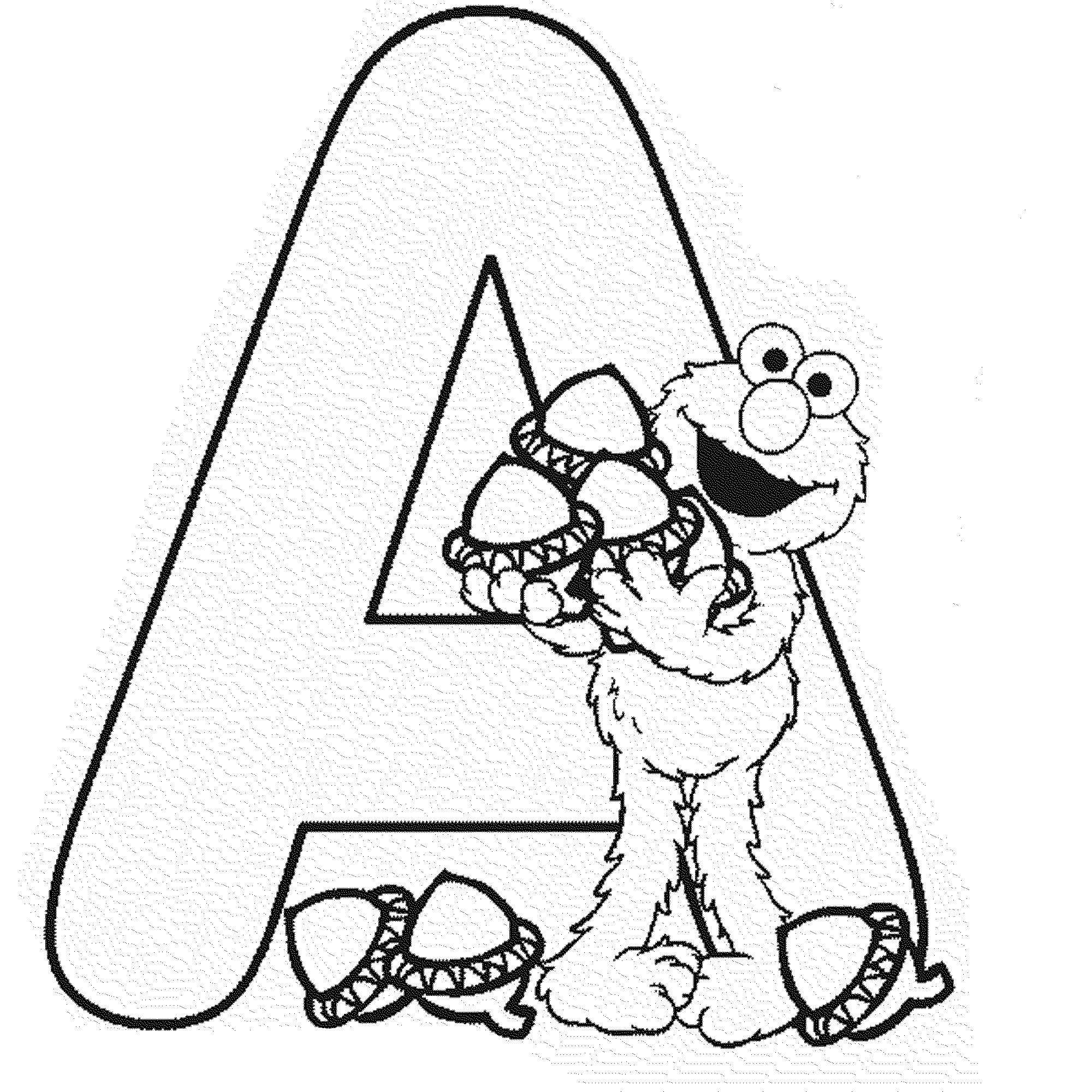 Letter A Coloring Pages Free Download On ClipArtMag