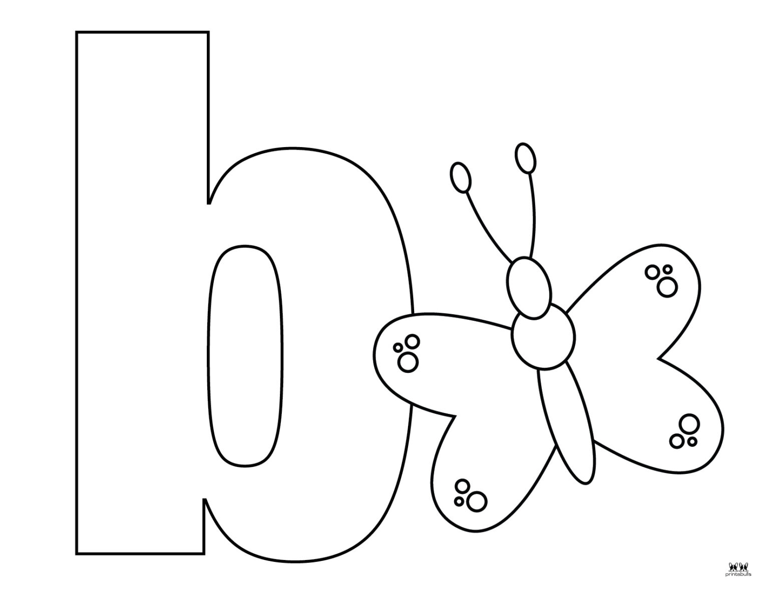Letter B Coloring Pages 15 FREE Pages Printabulls