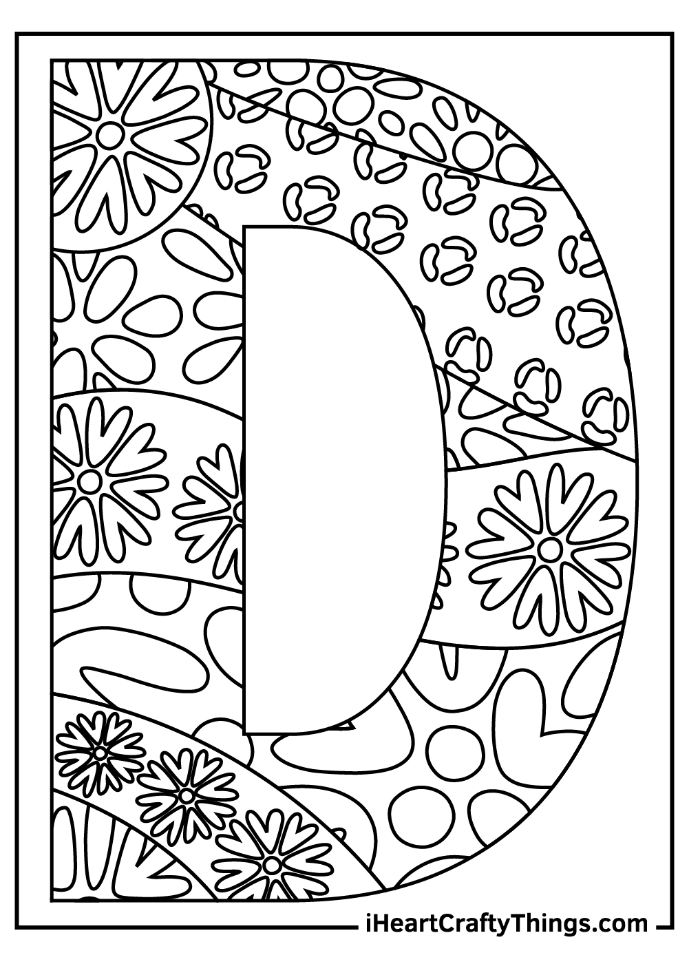 Letter D Coloring Pages Updated 2021