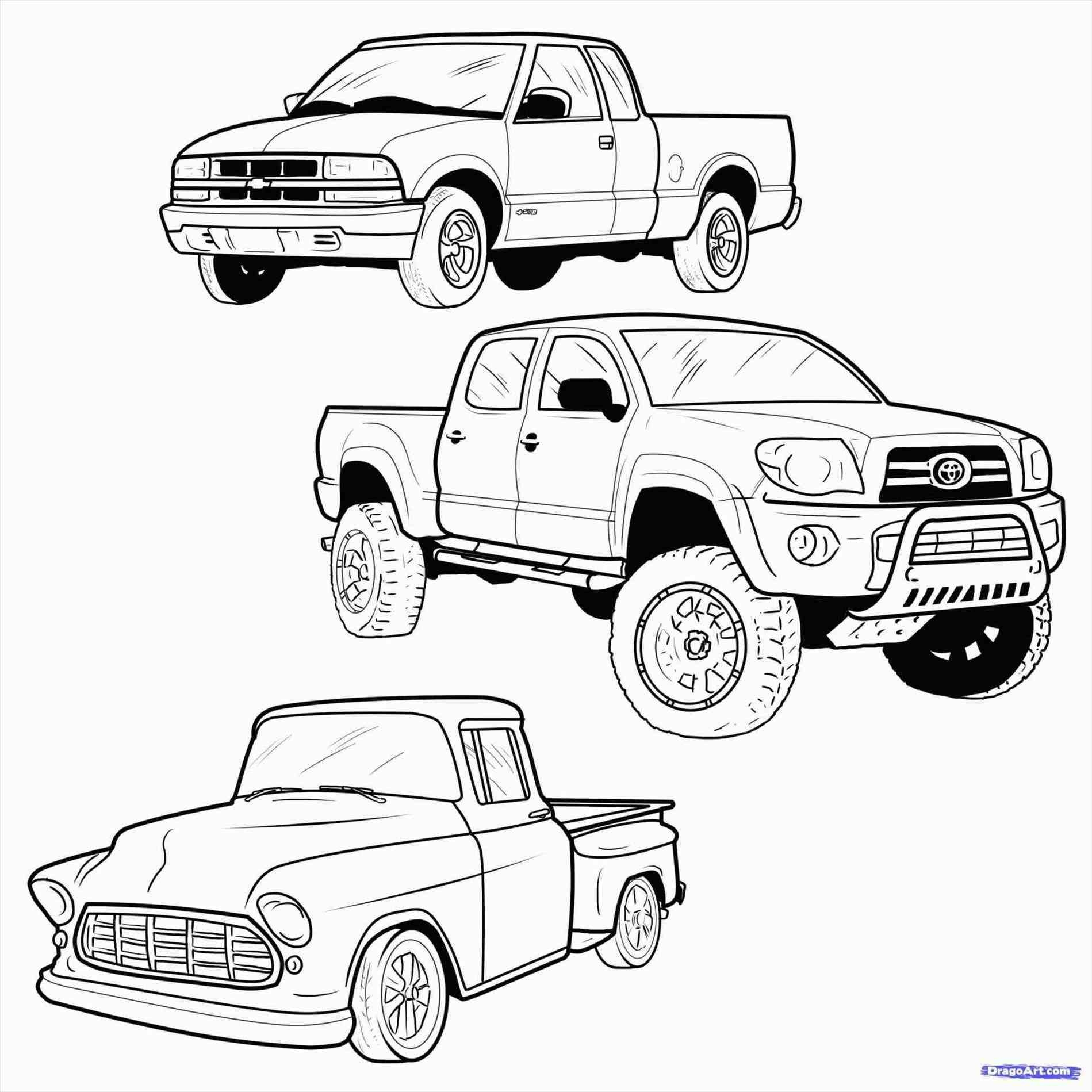 Lifted Ford Truck Coloring Pages Coloring Pages