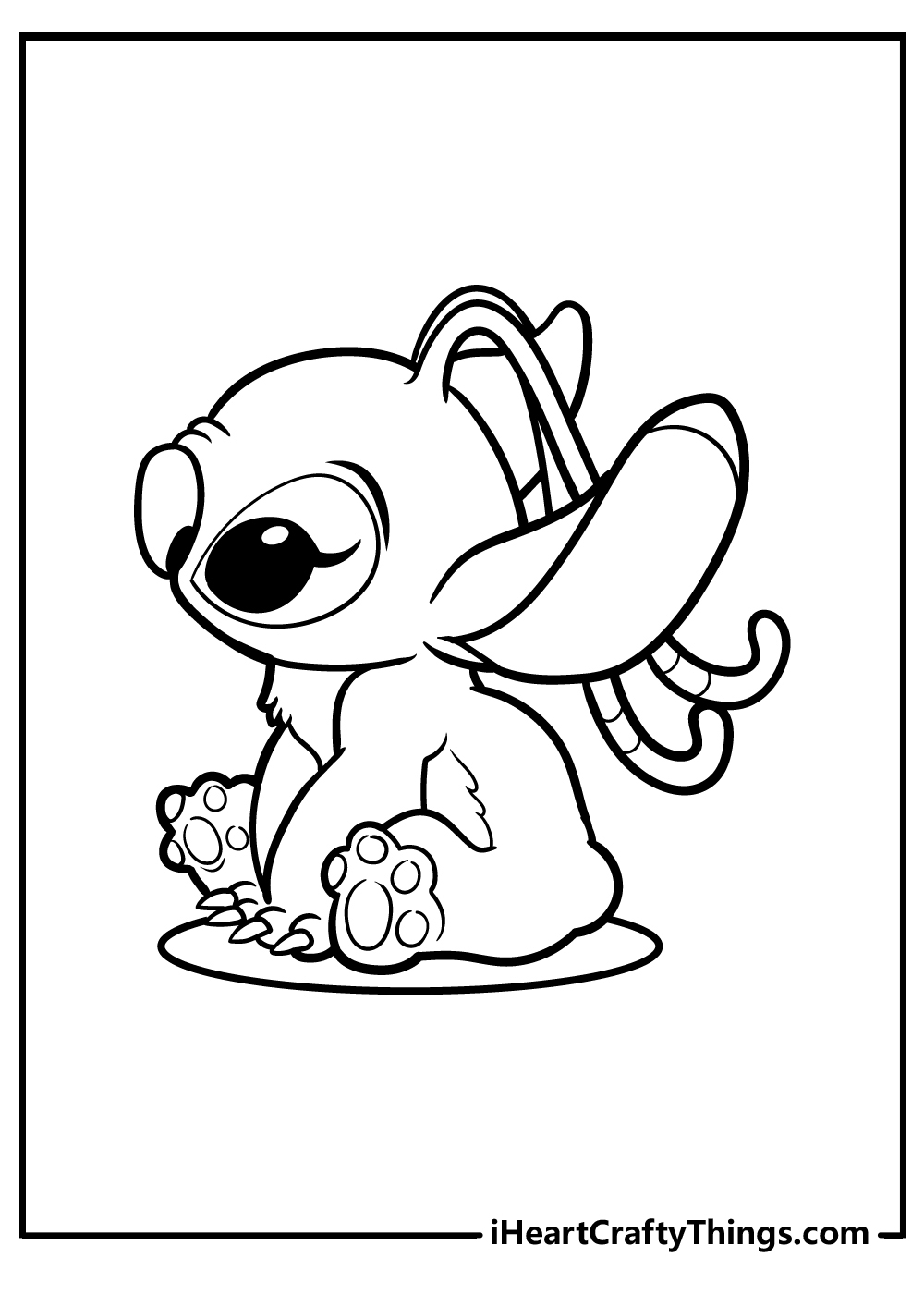 Lilo Stitch Coloring Page Updated 2022 Coloring Home