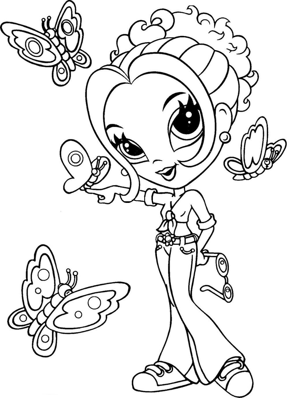 Lisa Frank Coloring Pages Printable Coloring Pages For Girls