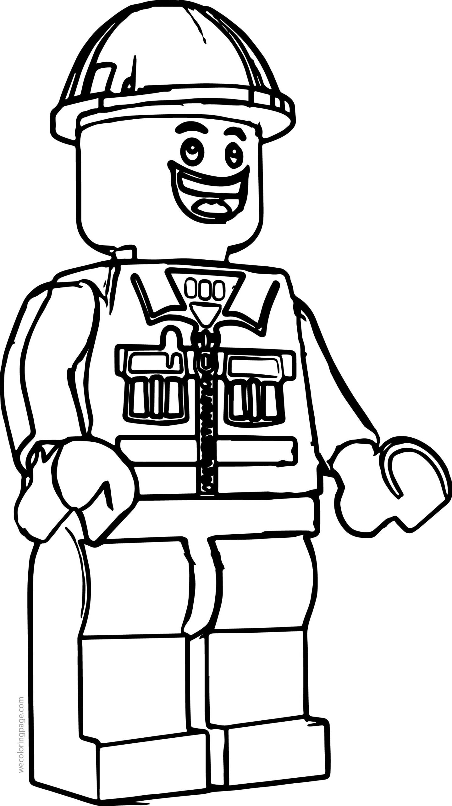 List Of Construction Worker Coloring Pages