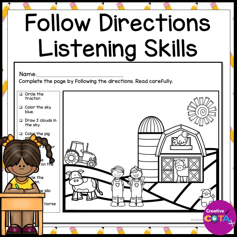 Listening Coloring Pages