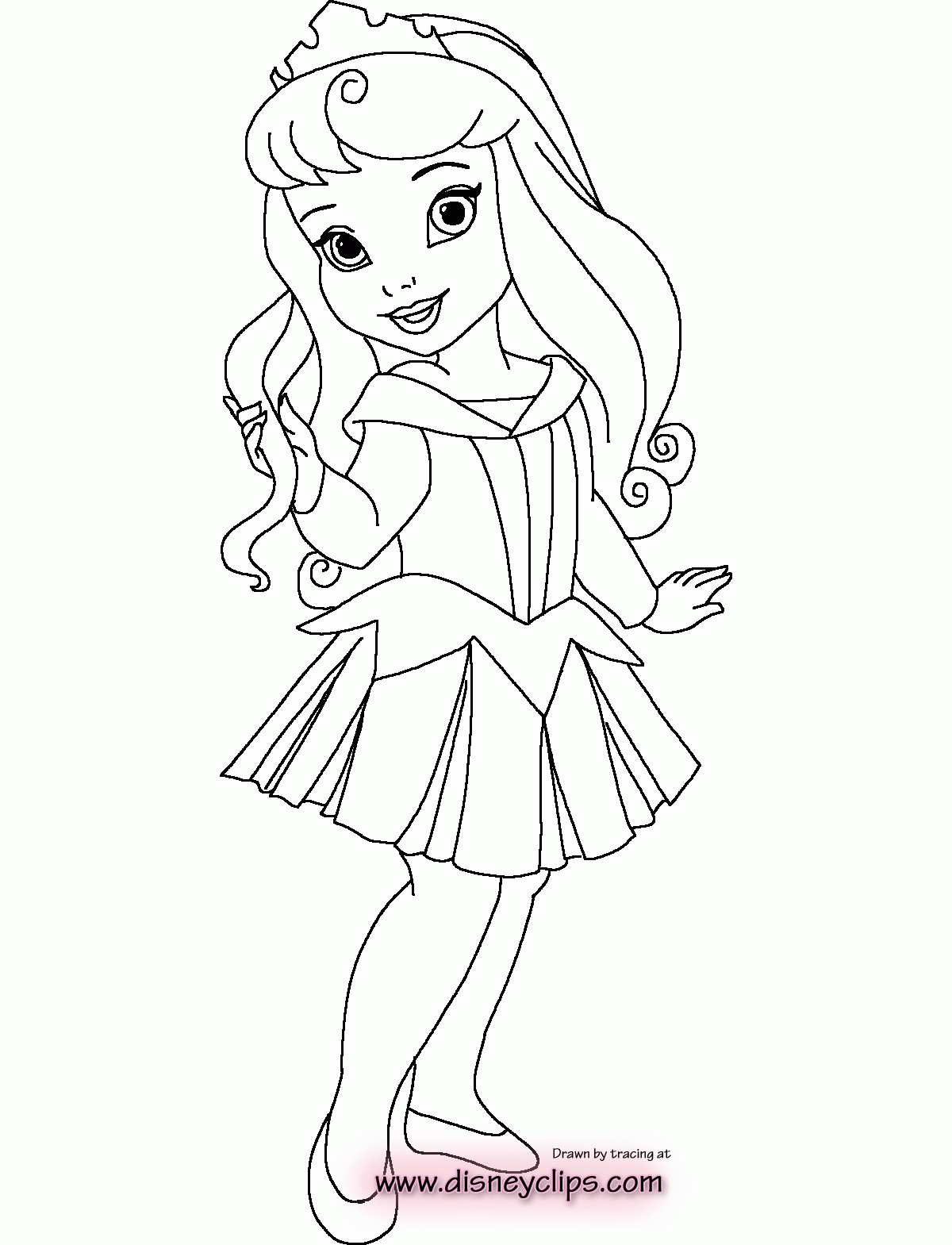 Little Princess Coloring Pages Download And Print For Free