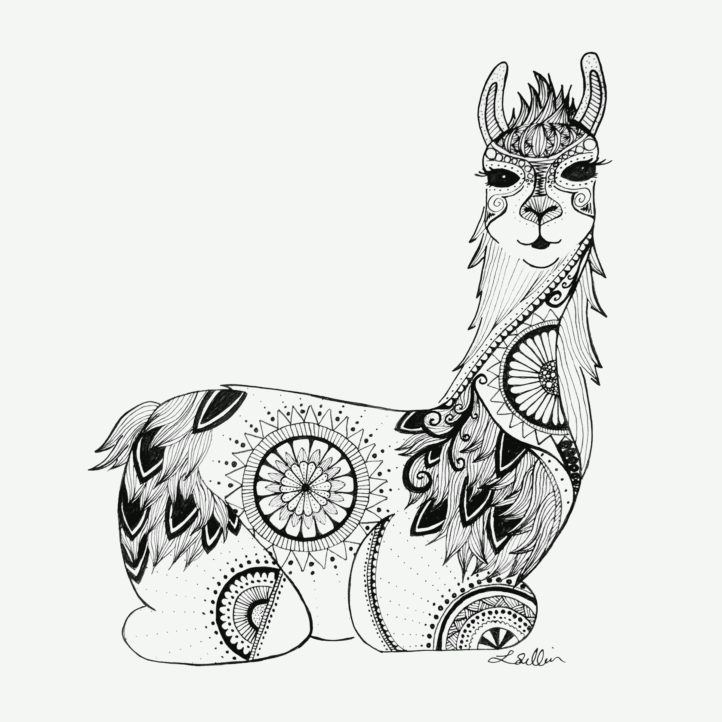 Llama Llama Coloring Pages Printable