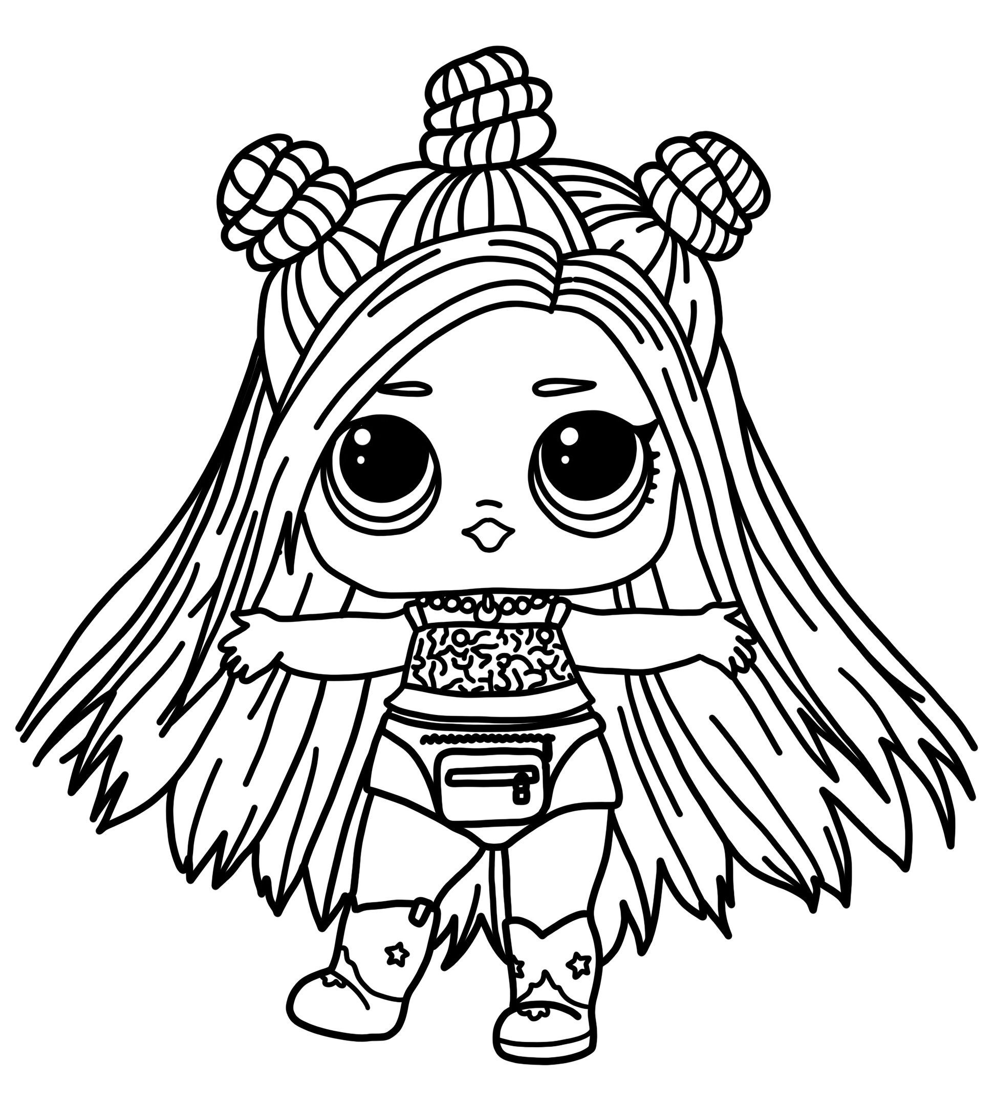 Printable Lol Coloring Pages Treasure