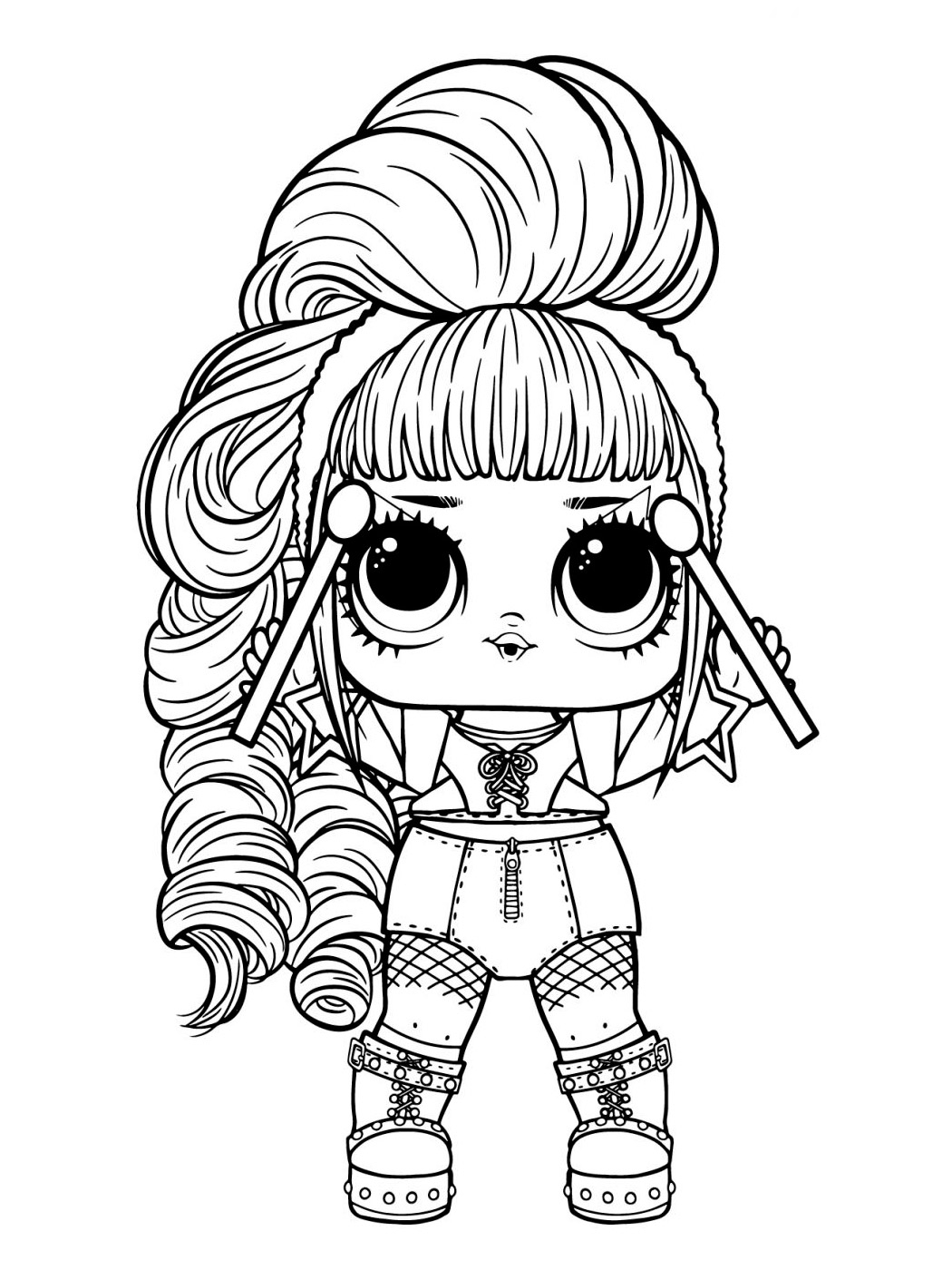 LOL Dolls Coloring Pages Best Coloring Pages For Kids