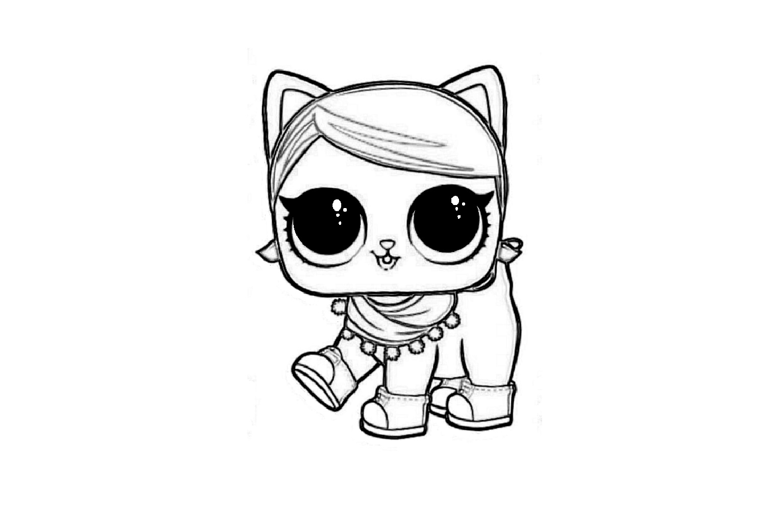 LOL Surprise Pets Coloring Pages To Download And Print For Free