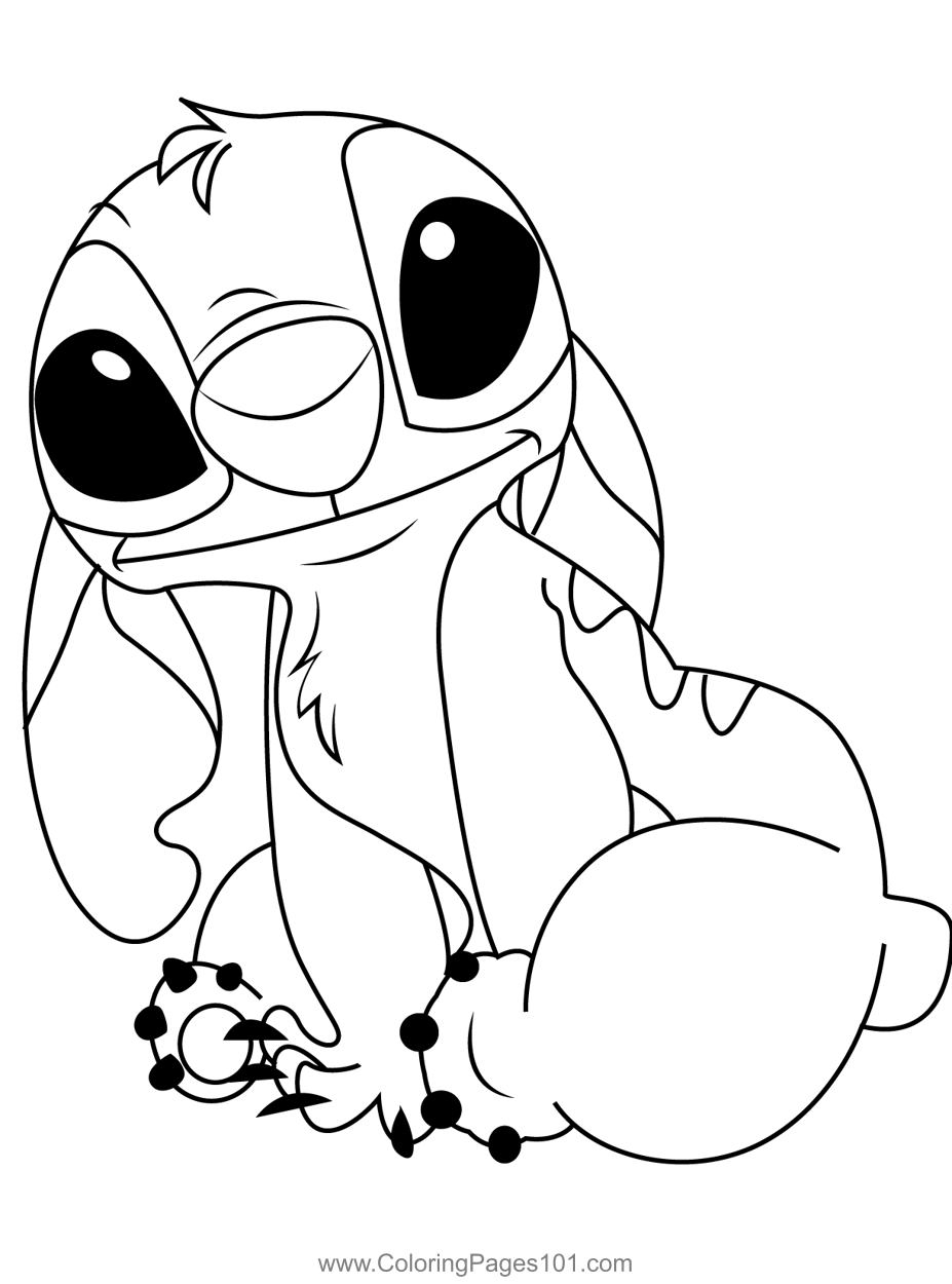 Look Stitch Coloring Page For Kids Free Lilo Stitch Printable Coloring Pages Online For Kids