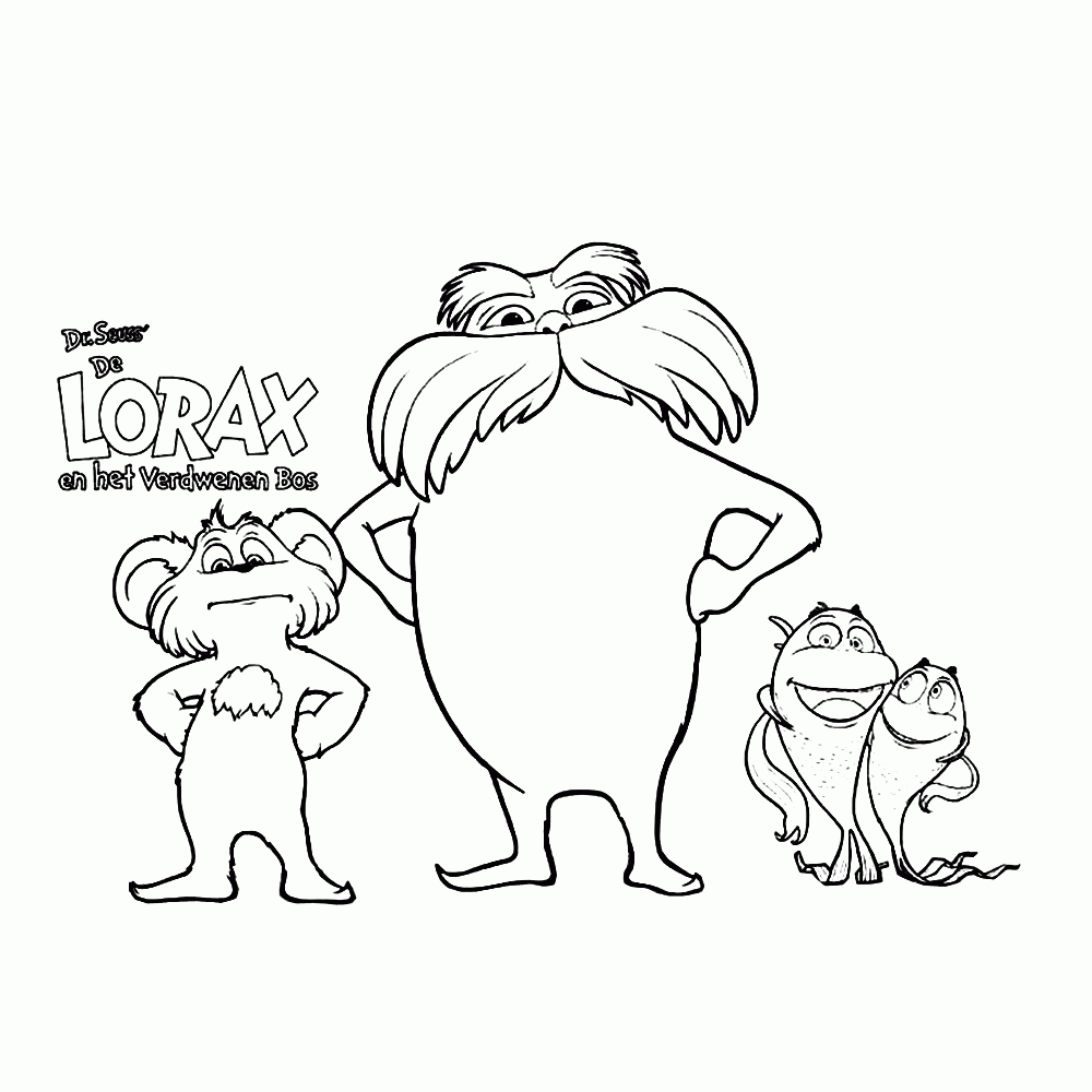 Lorax Printables Printable Word Searches