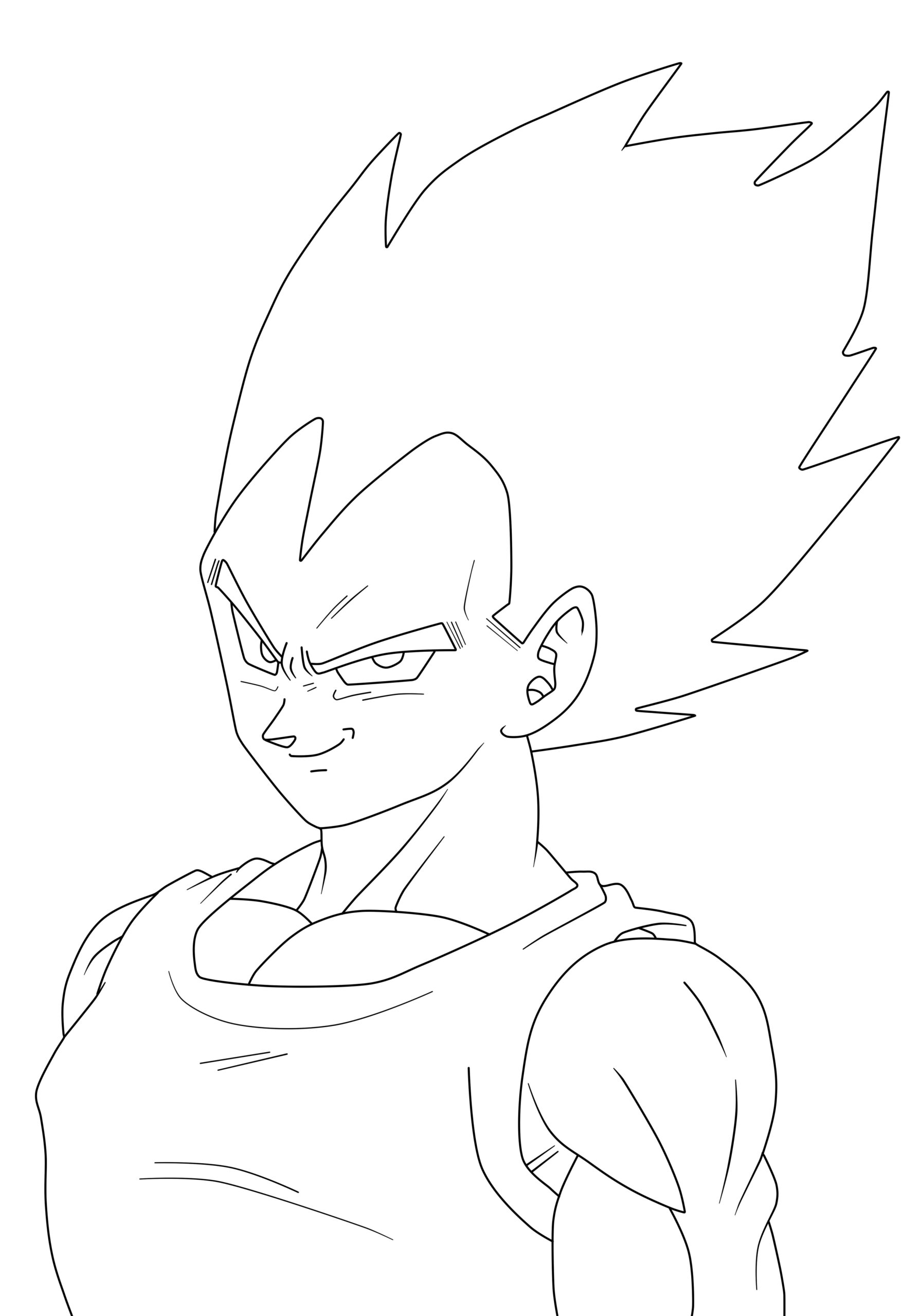 Majin Vegeta Coloring Pages Coloring Pages