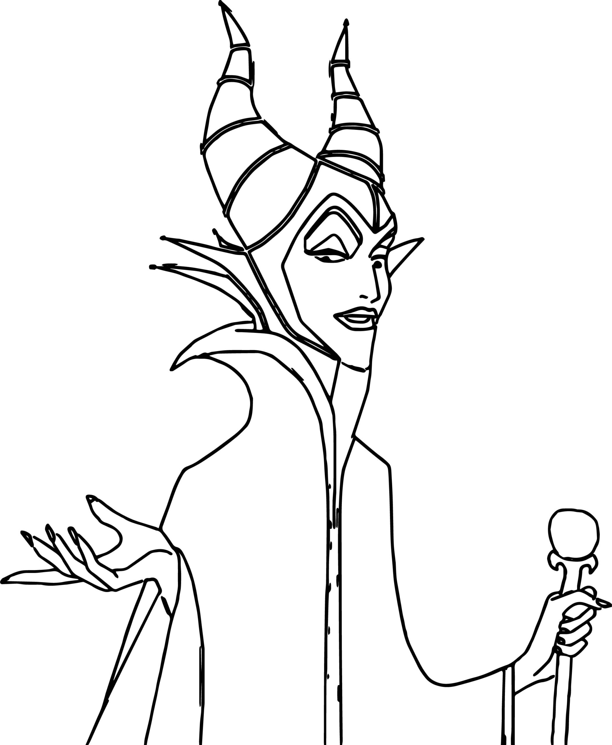 Maleficent Dragon Coloring Pages At GetDrawings Free Download